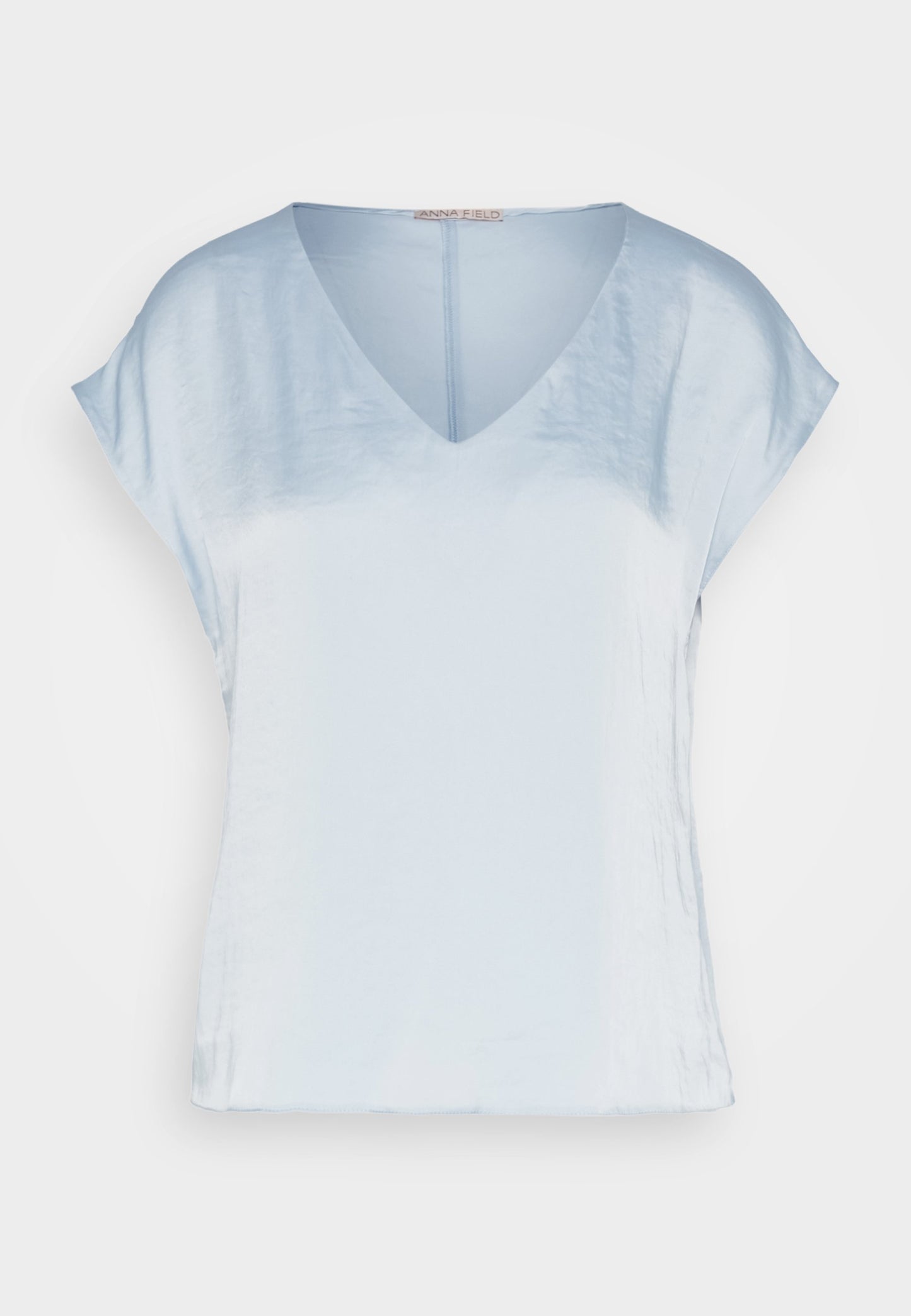 Anna Field Basic T-Shirt - Light Blue