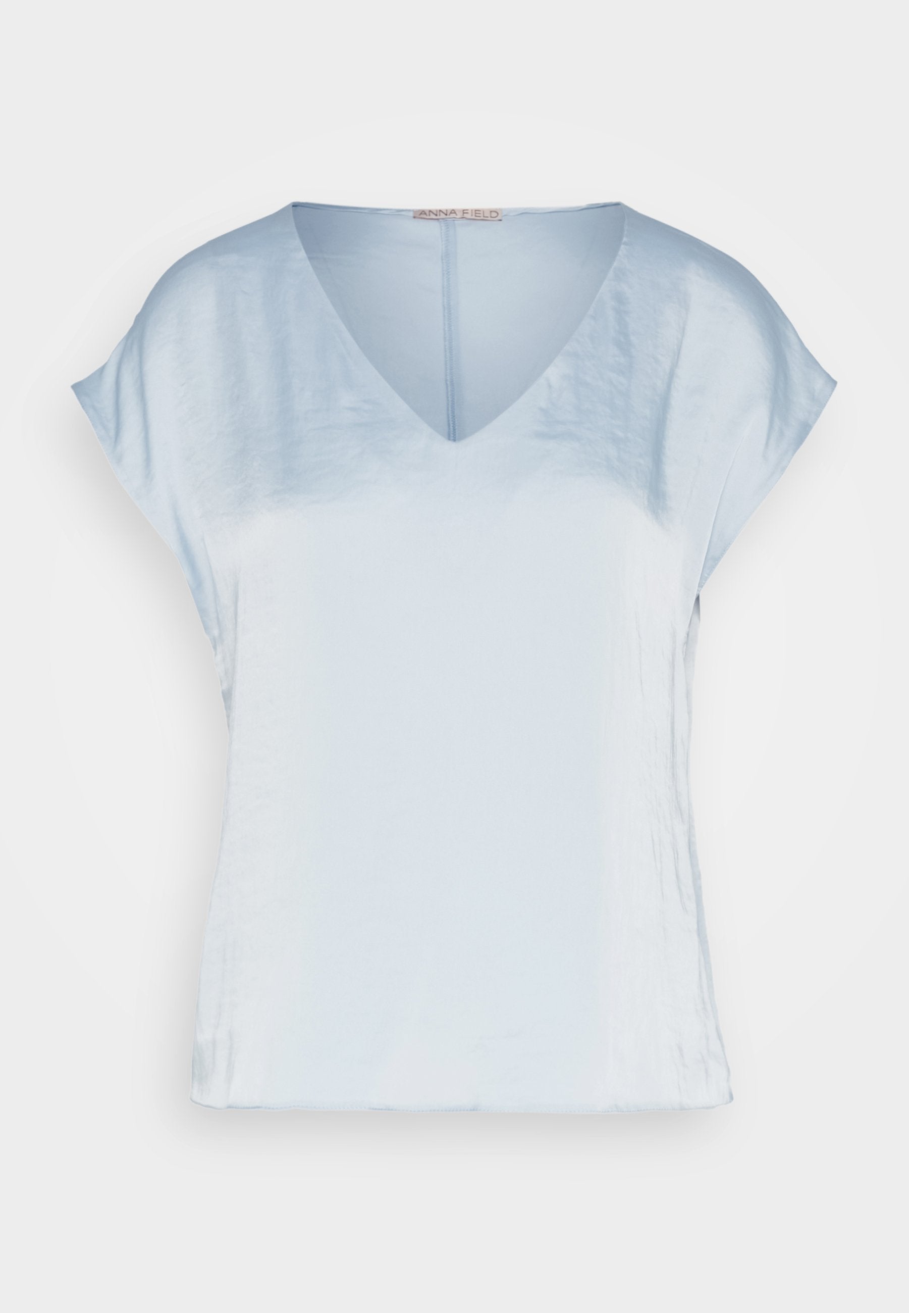 Anna Field Basic T-Shirt - Light Blue