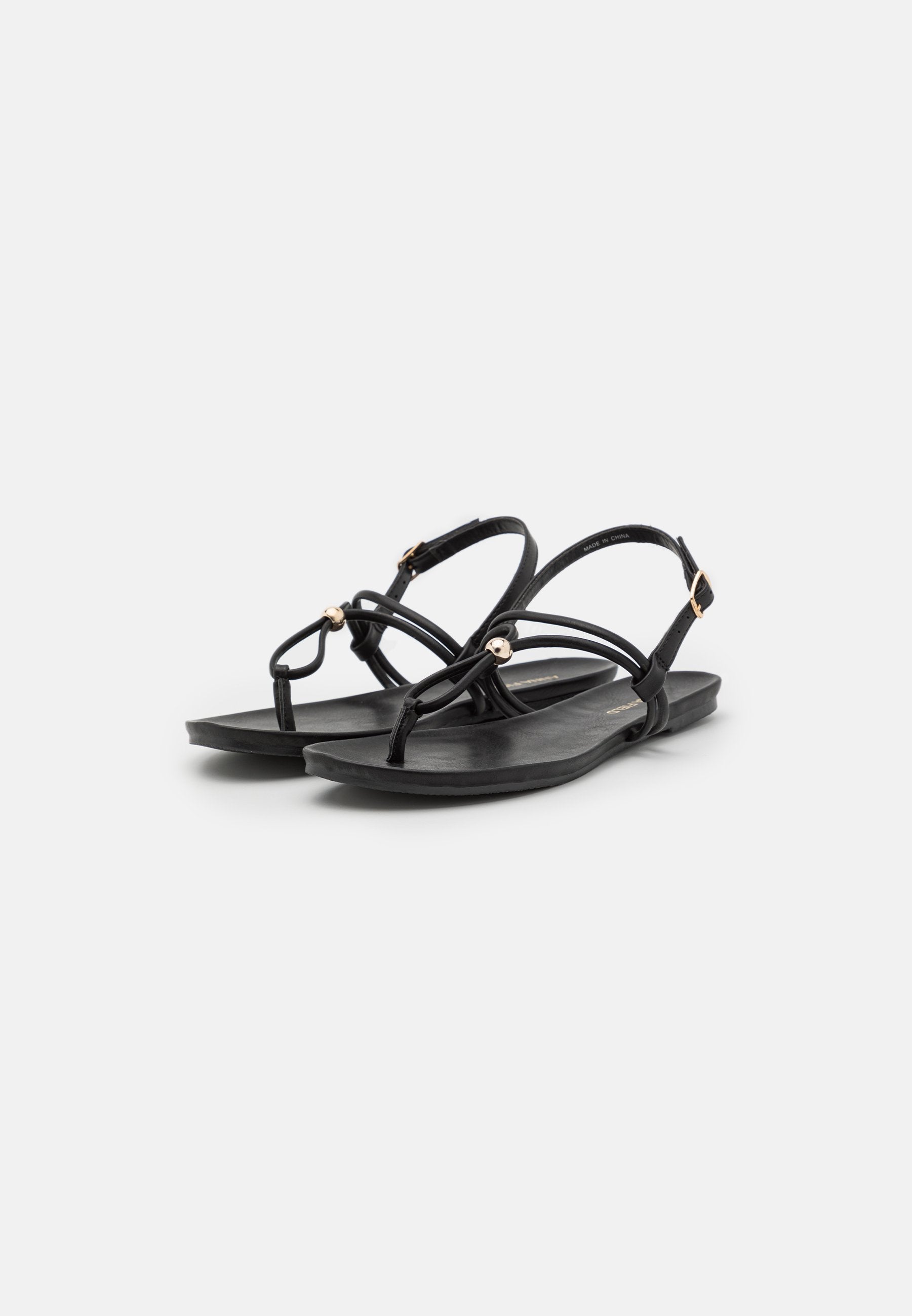 Anna Field T-Bar Sandals - Black