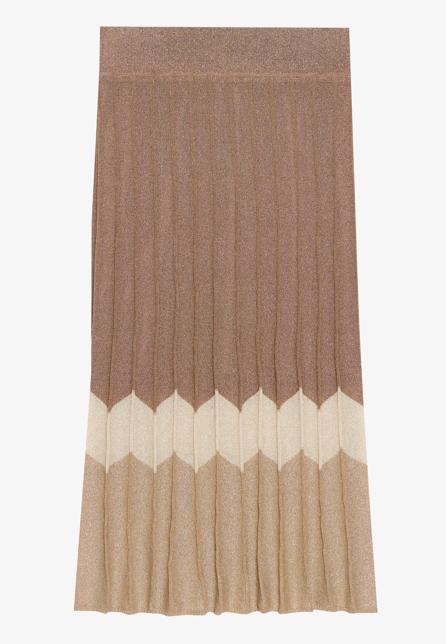 Anna Field KNITTED SKIRT - A-line Skirt - Beige