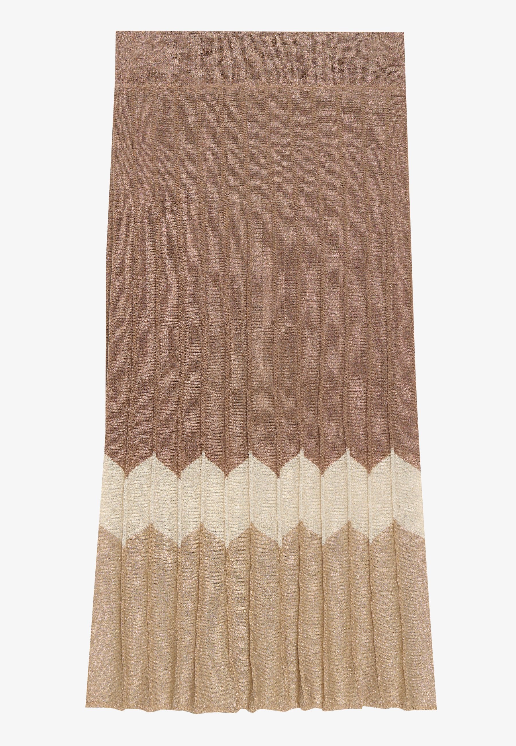 Anna Field KNITTED SKIRT - A-line Skirt - Beige