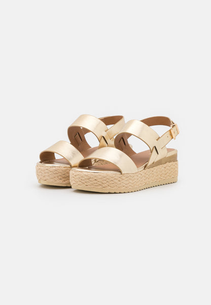 Anna Field Espadrilles - Gold