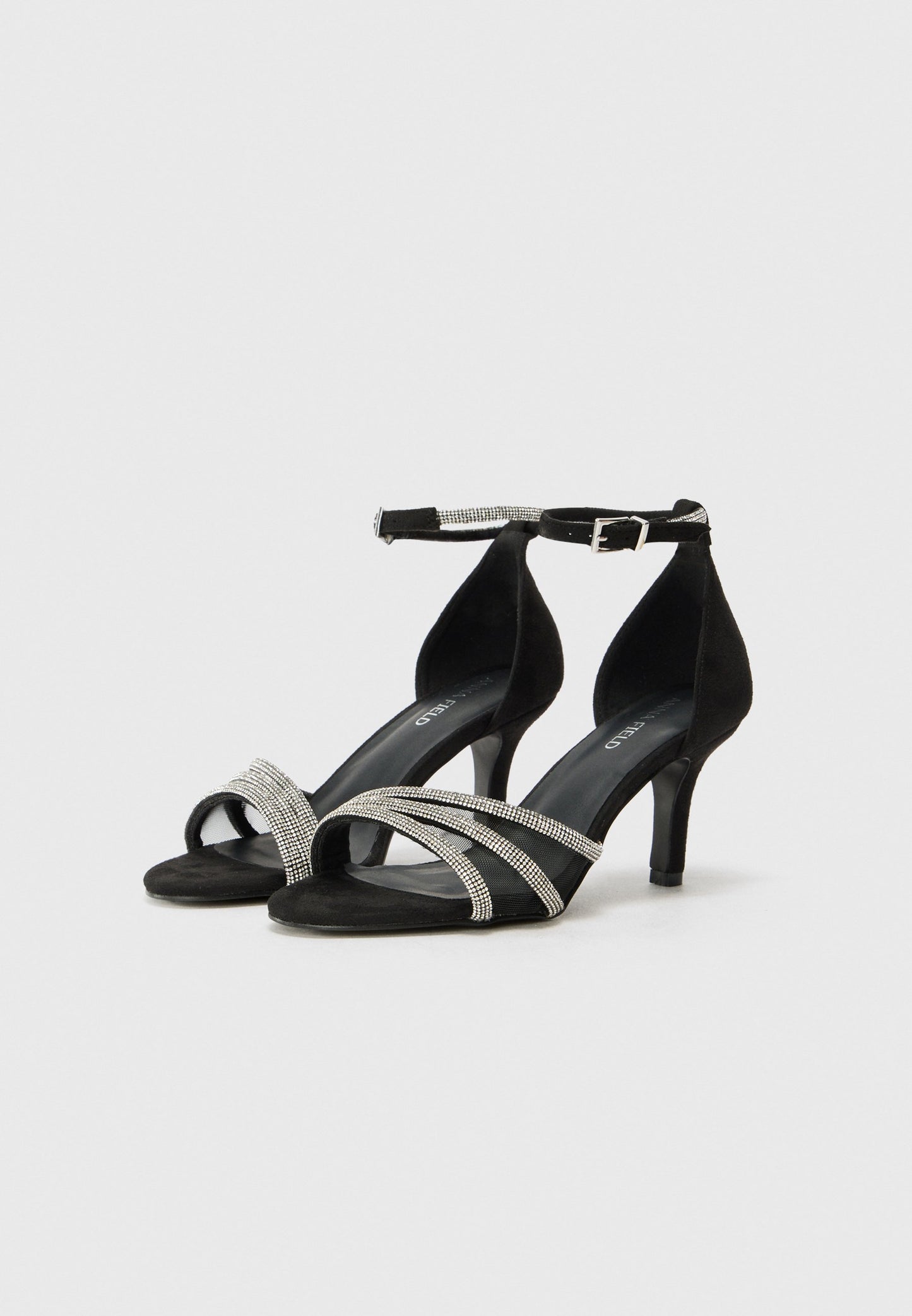 Anna Field Ankle Cuff Sandals - Black