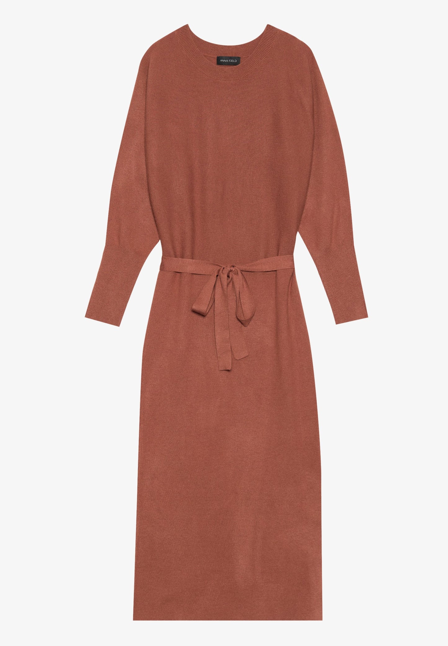 Anna Field Jumper Dress - Rust
