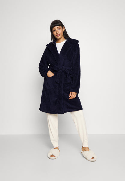 Anna Field Dressing Gown - Blue
