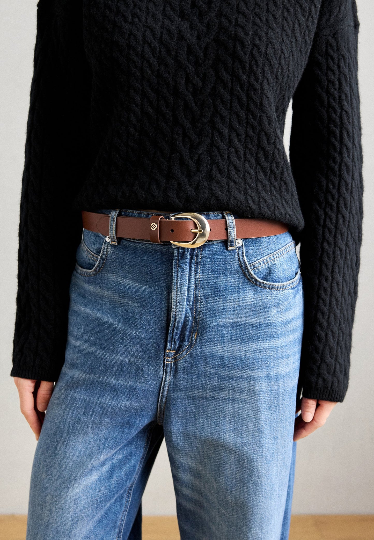 Anna Field LEATHER - Belt - Cognac