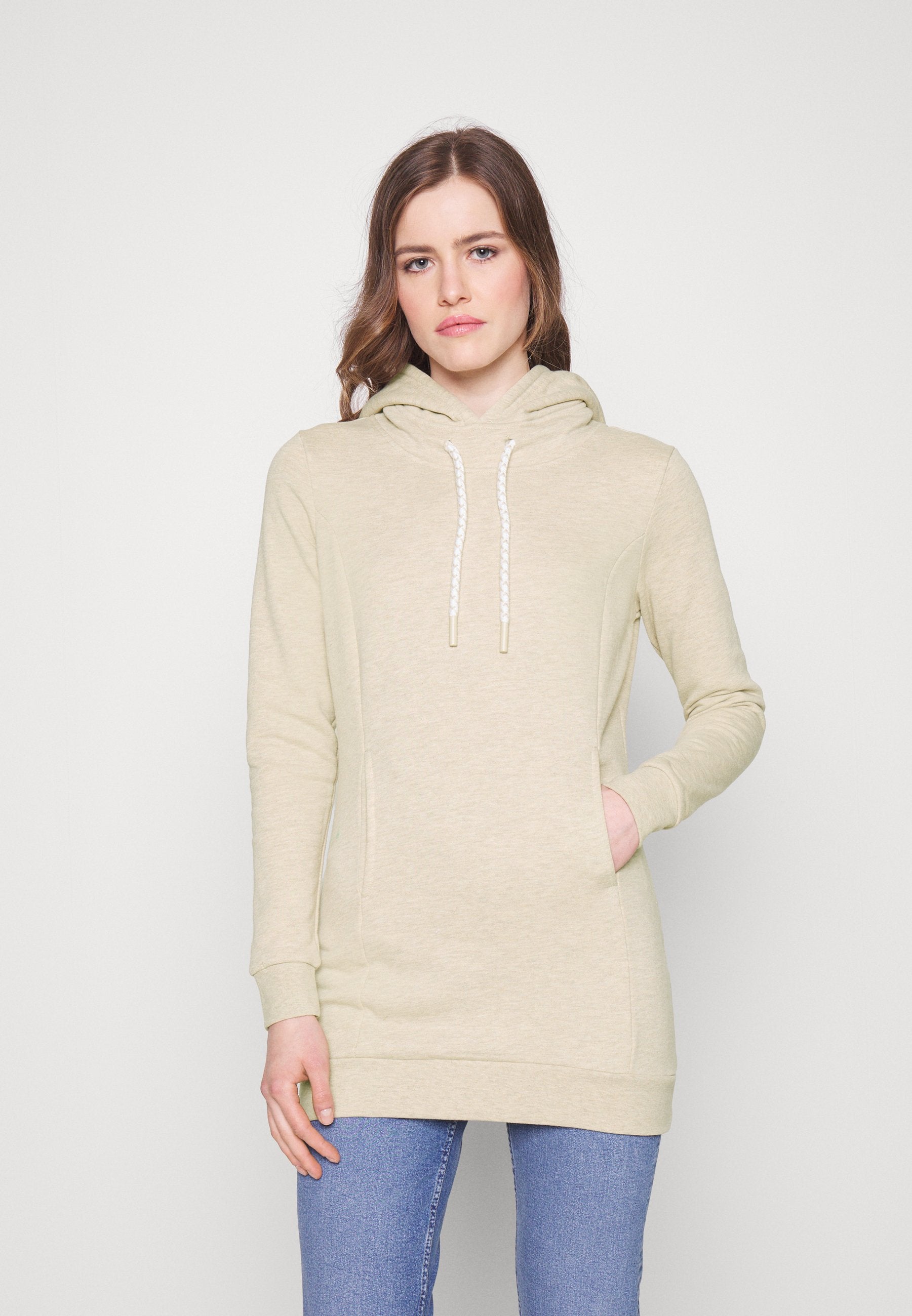  Hoodie - Mottled Beige