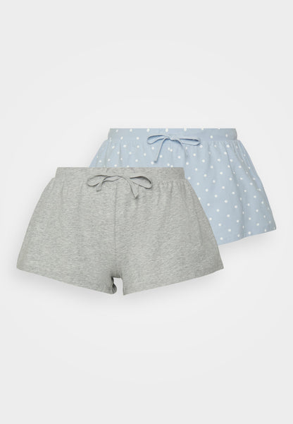 Anna Field Short 2 Pack - Pyjama Bottoms - Blue