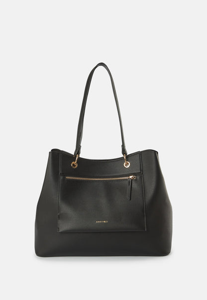 Anna Field Tote Bag - Black