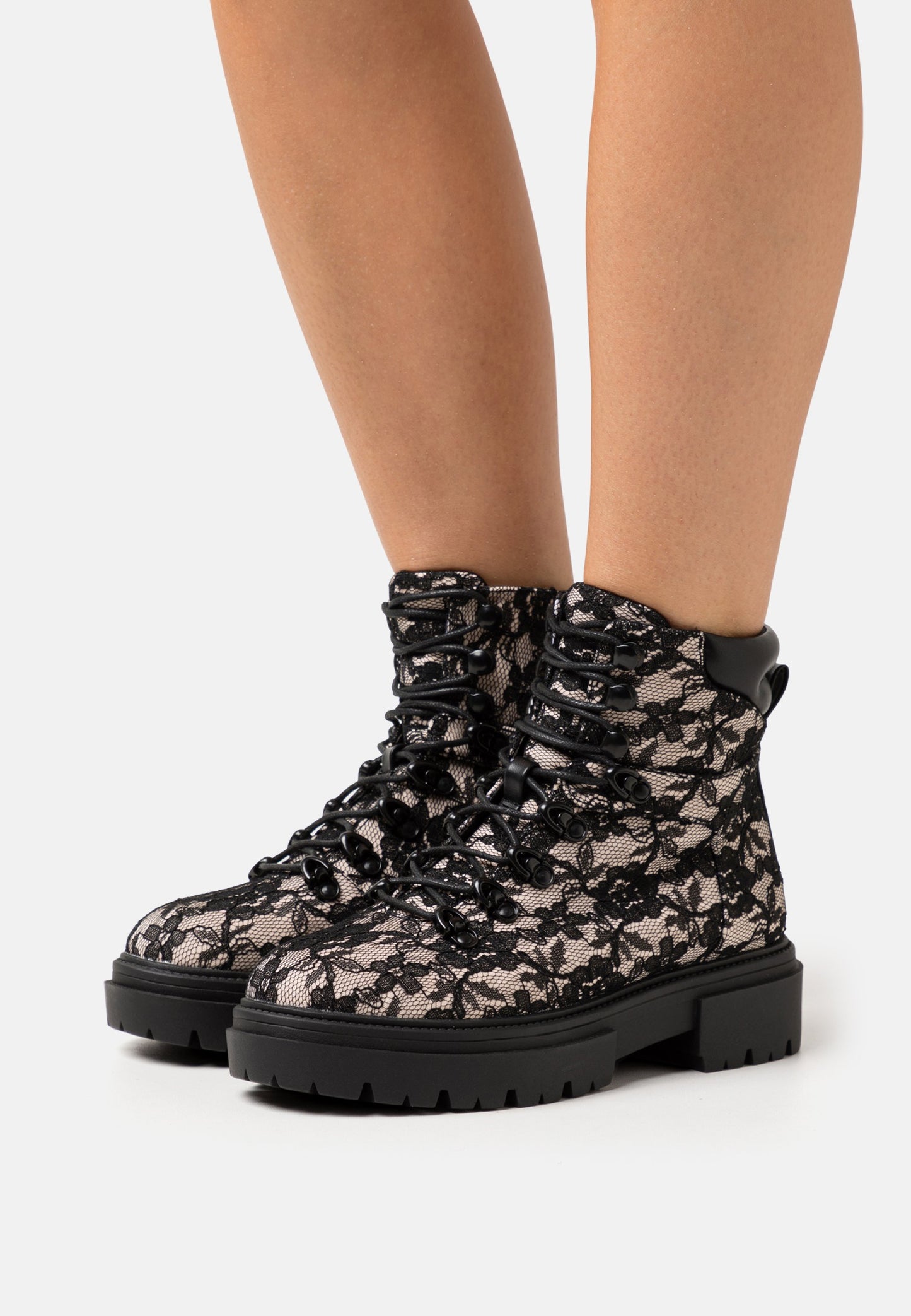 Anna Field Platform Ankle Boots - Pink