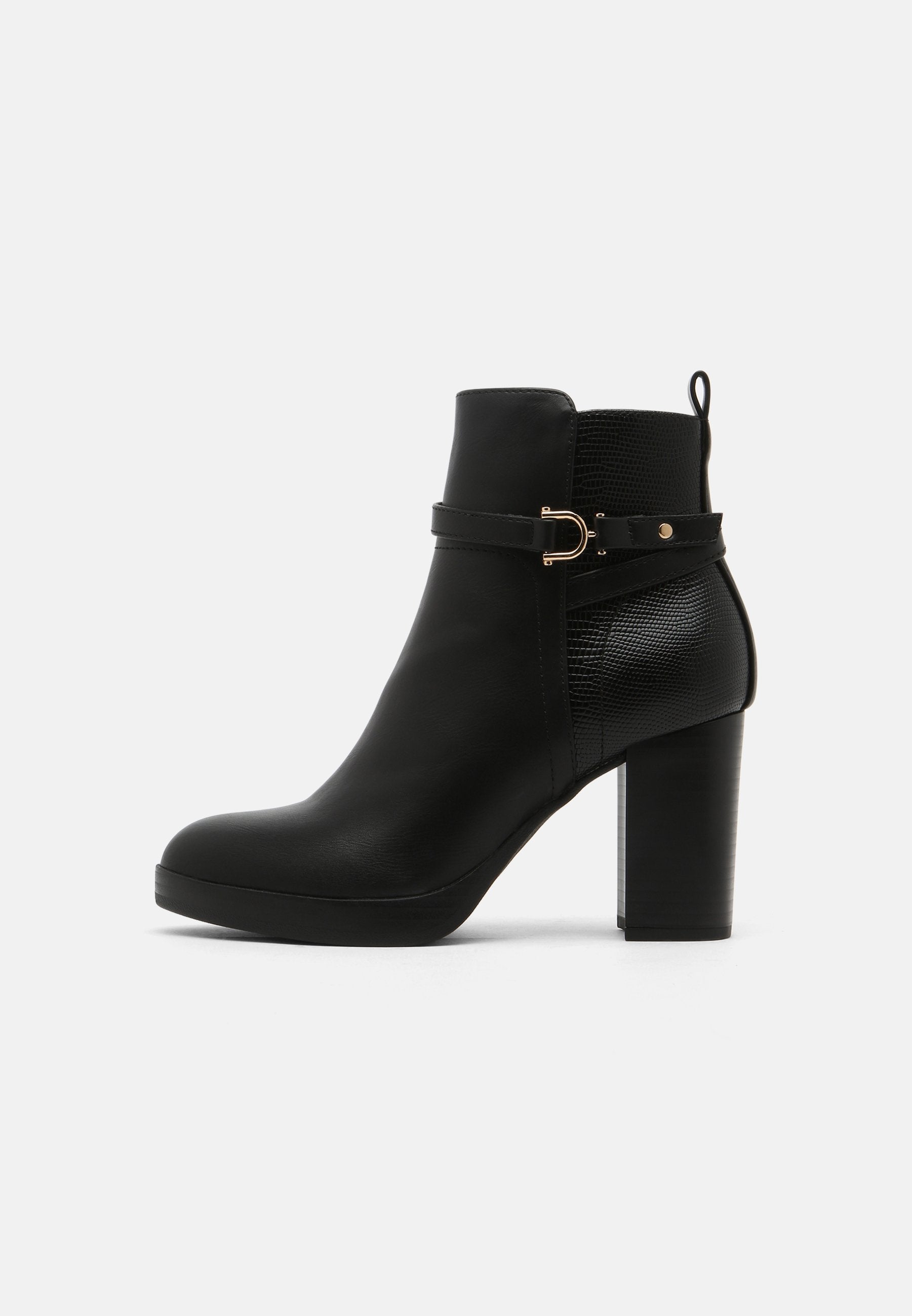 Anna Field Platform Ankle Boots - Black