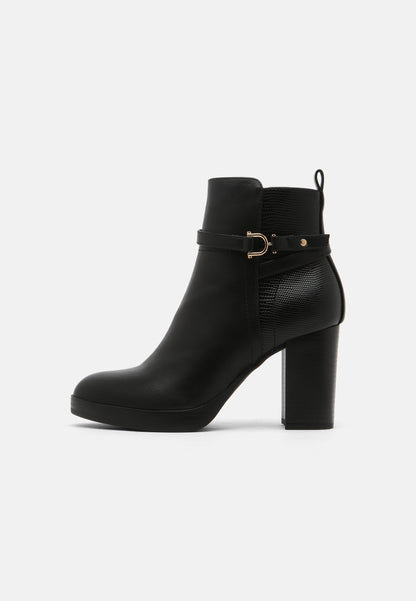 Anna Field Platform Ankle Boots - Black