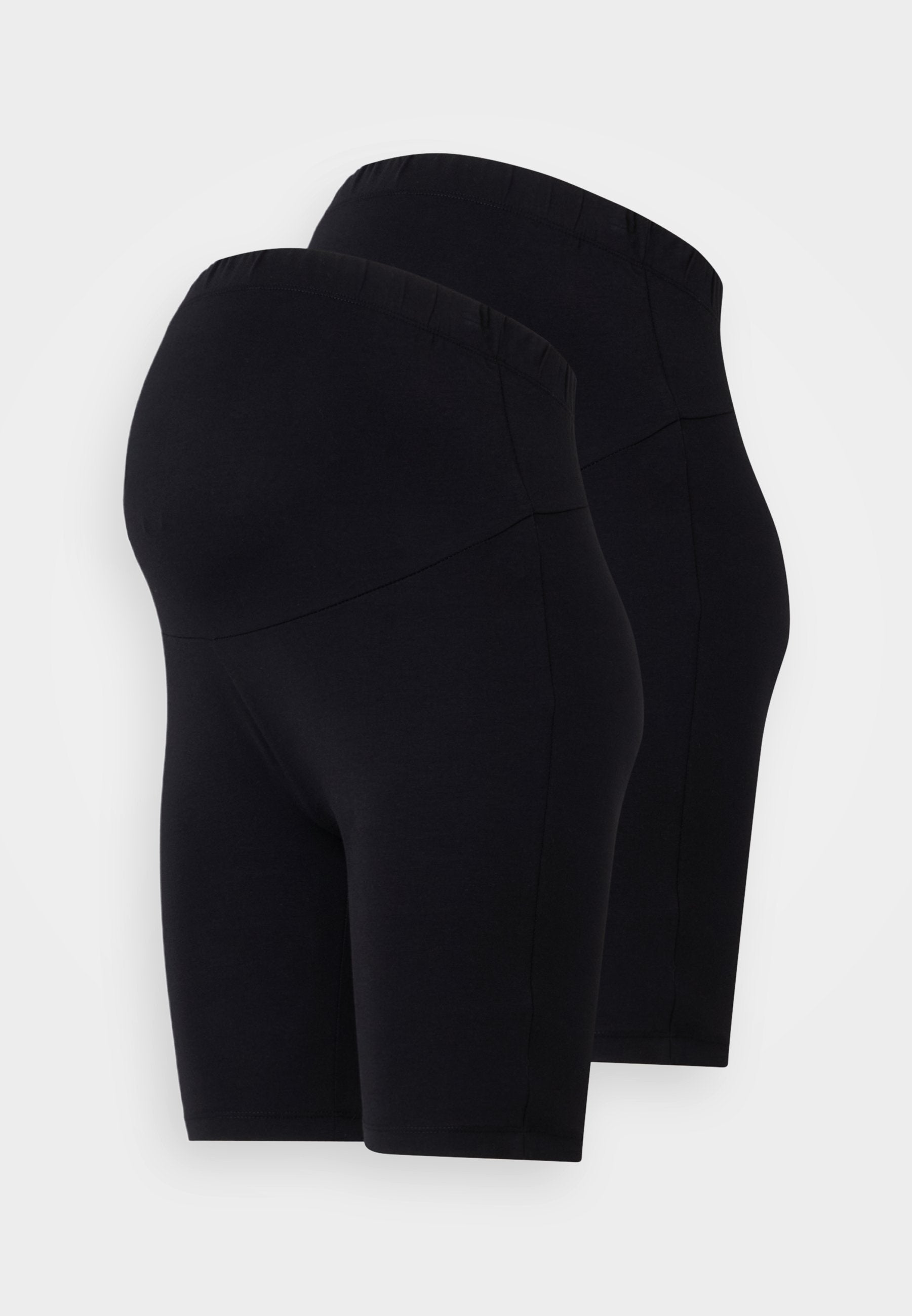  2 PACK - Leggings - Trousers - Black/beige