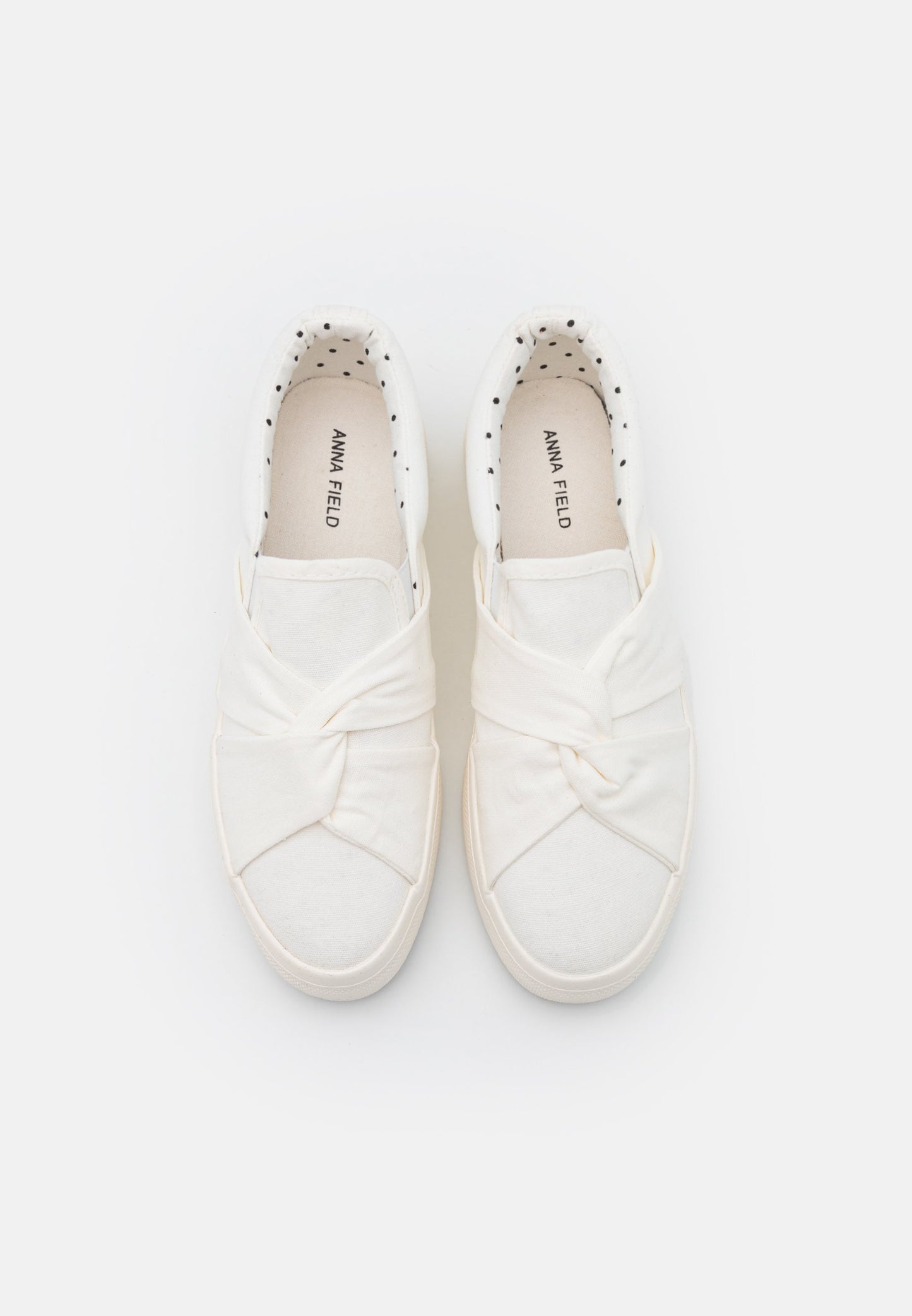 Anna Field Slip-Ons - White
