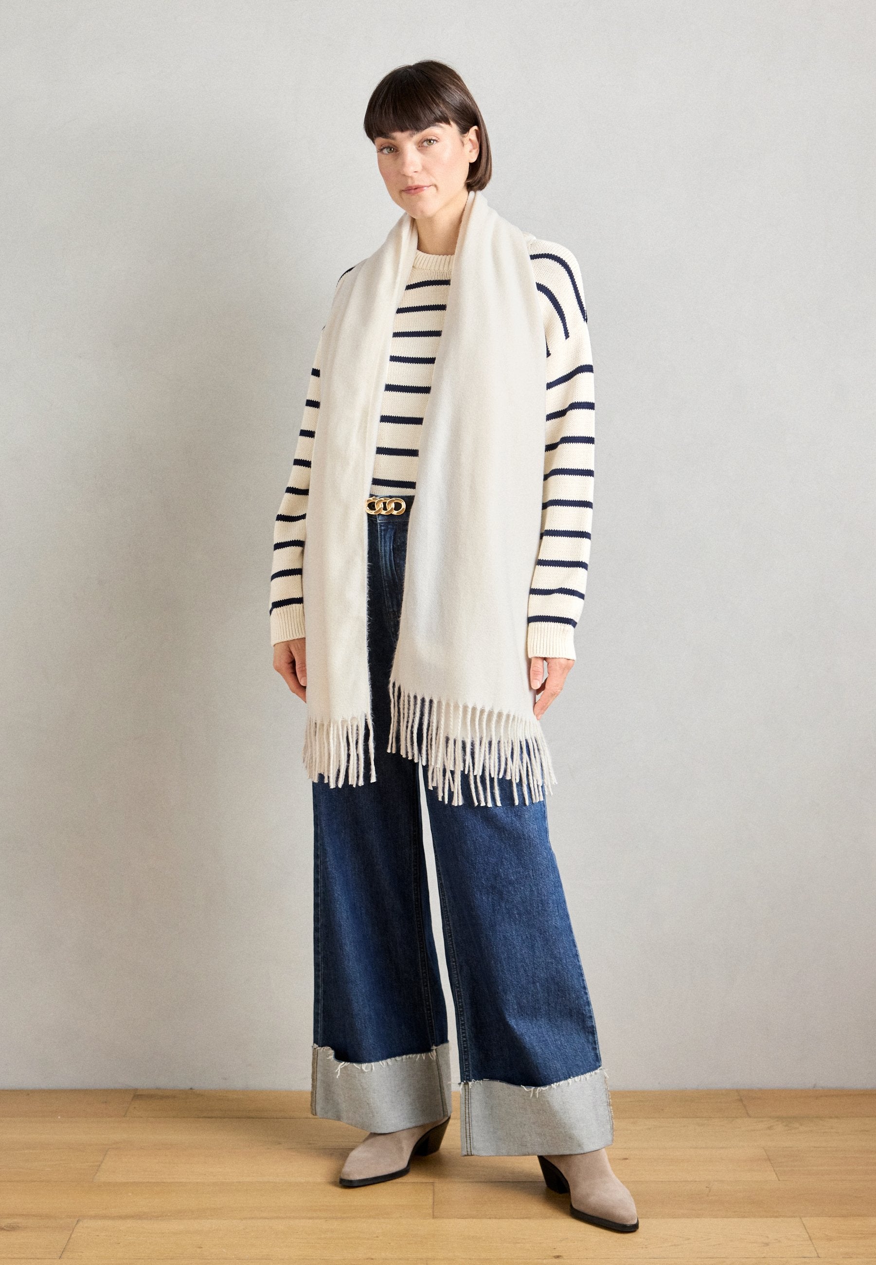 Anna Field Scarf - Cream White