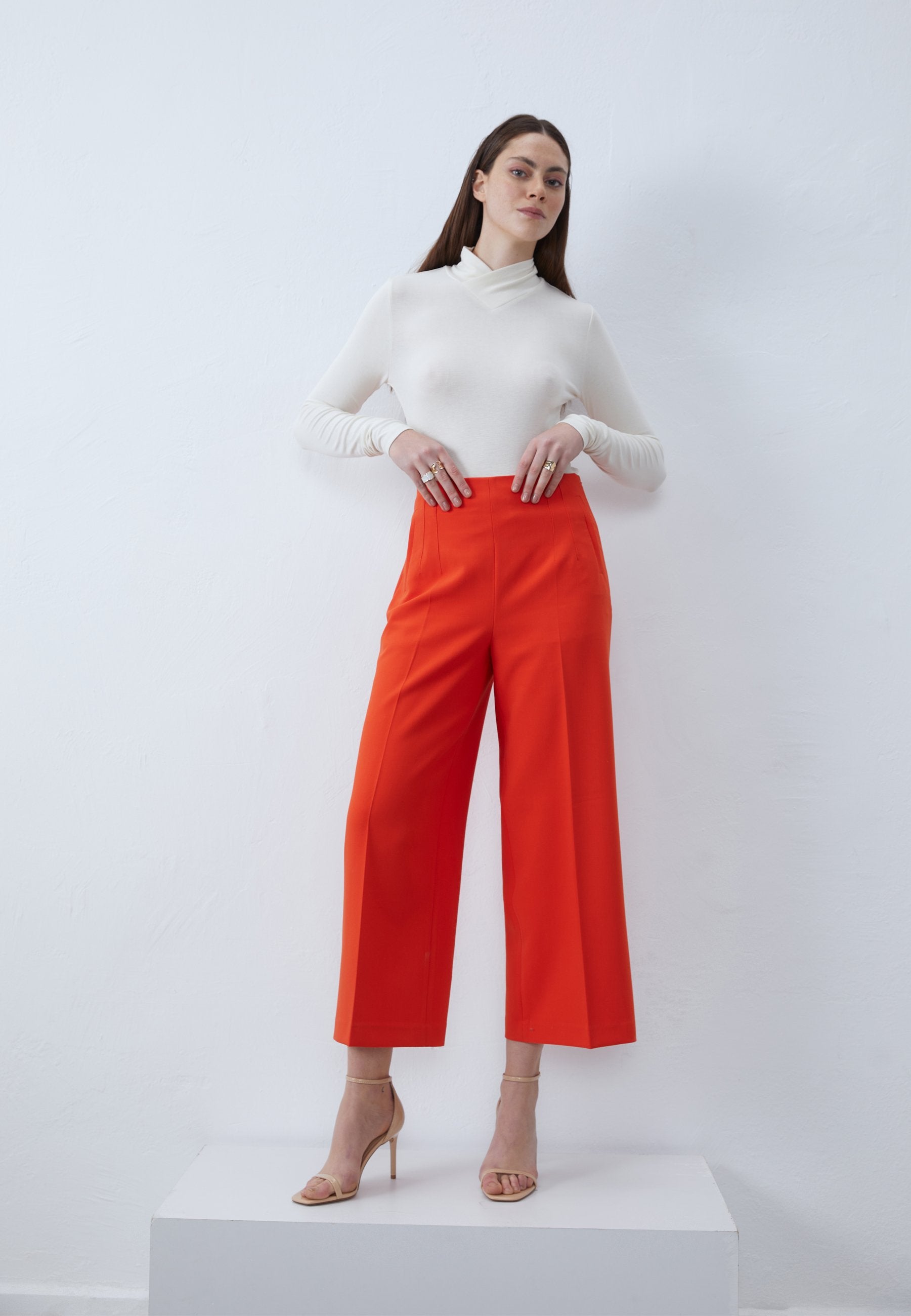 Anna Field Trousers - Orange