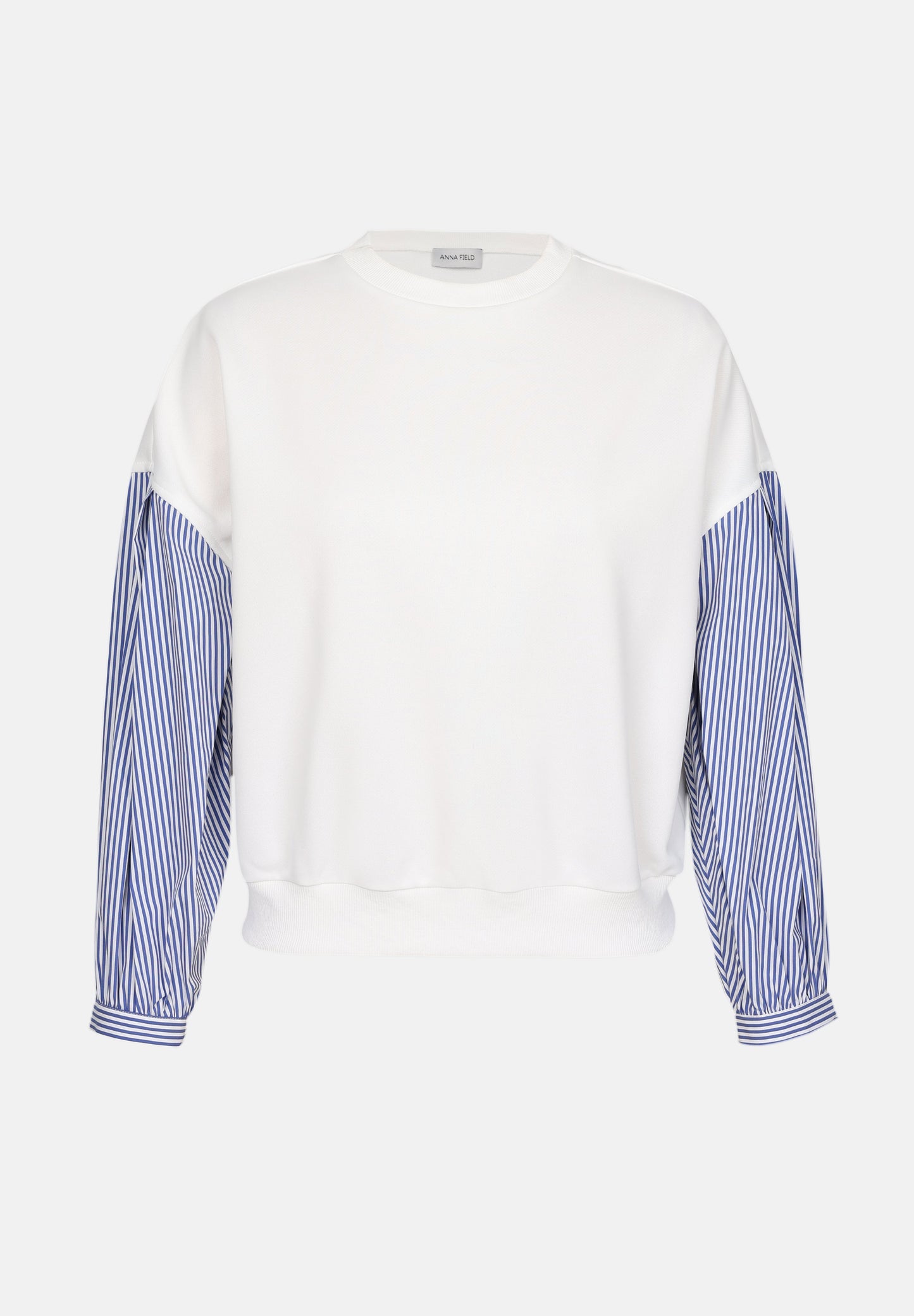 Anna Field Sweatshirt - White/blue