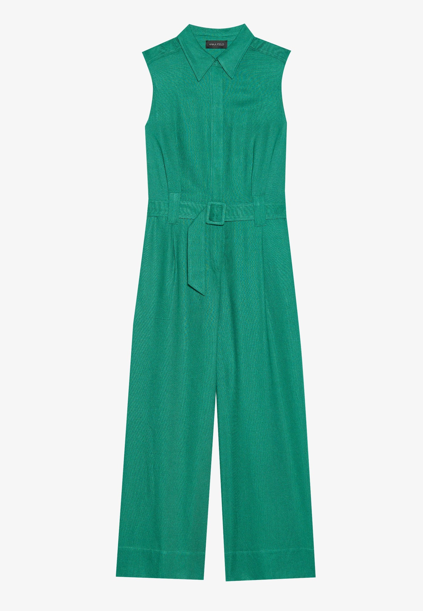 Anna Field LINEN JUMPSUIT - Jumpsuit - Green