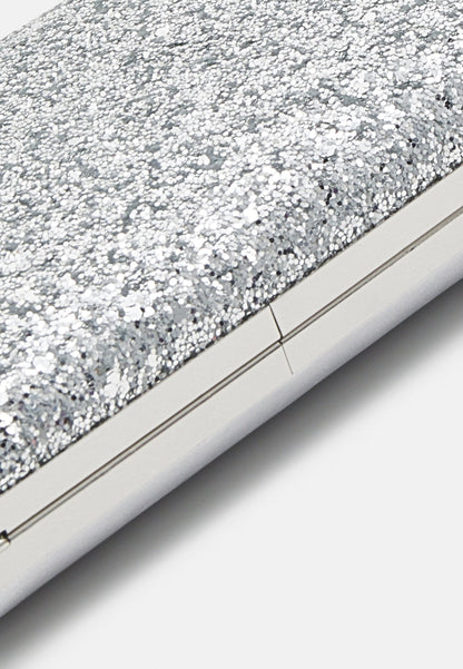 Anna Field Clutch -Silver