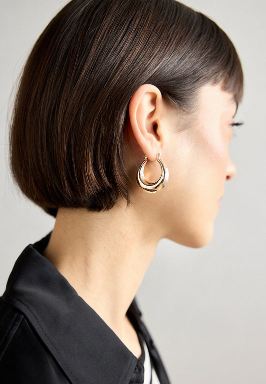 Anna Field SET - Earrings - Shiny Gold-coloured
