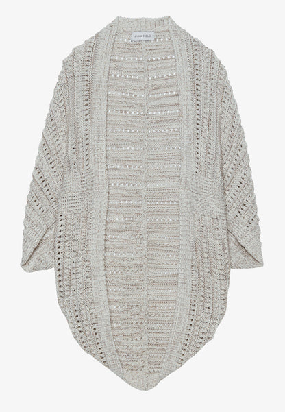 Anna Field Cardigan - Mottled Beige