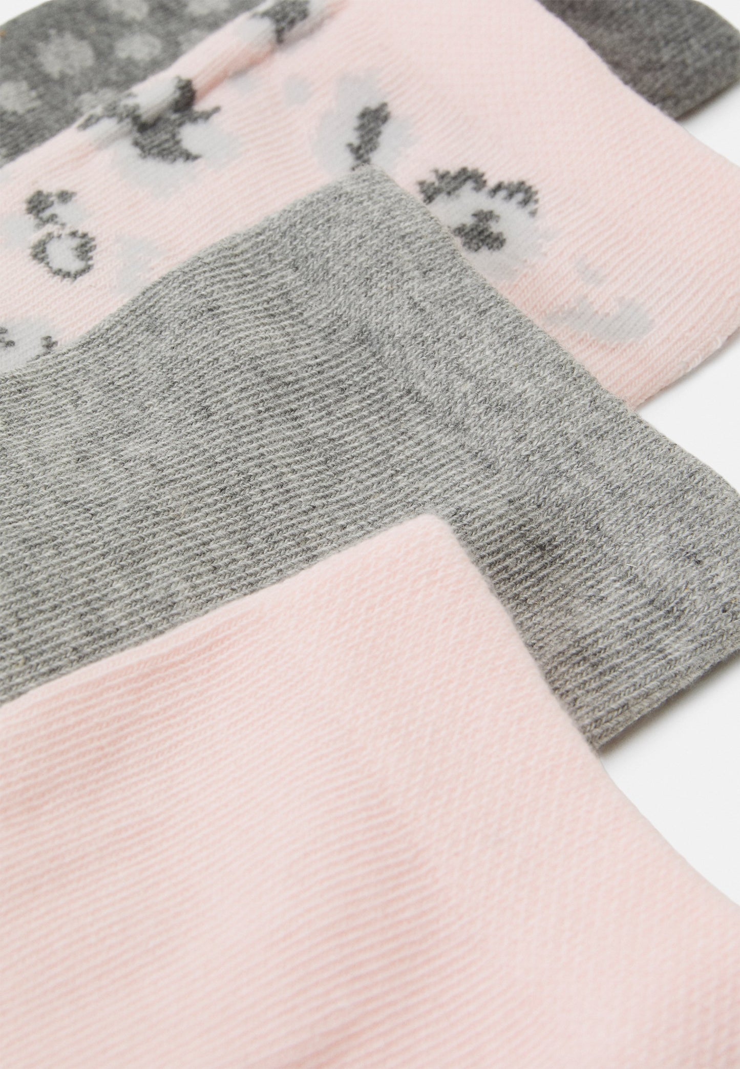 Anna Field 8 PACK - Socks - Light Grey/light Pink