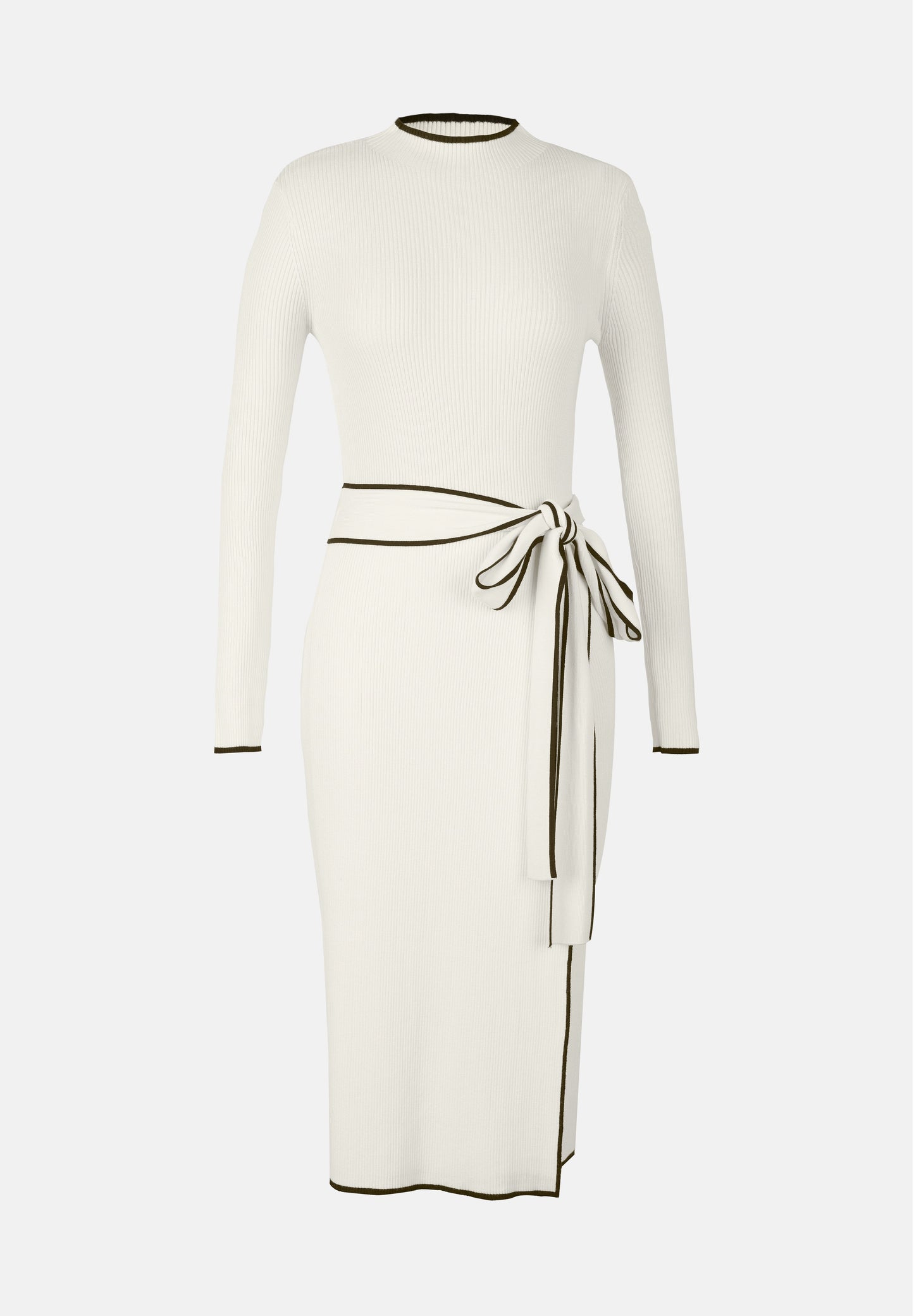 Anna Field Jumper Dress - White/black