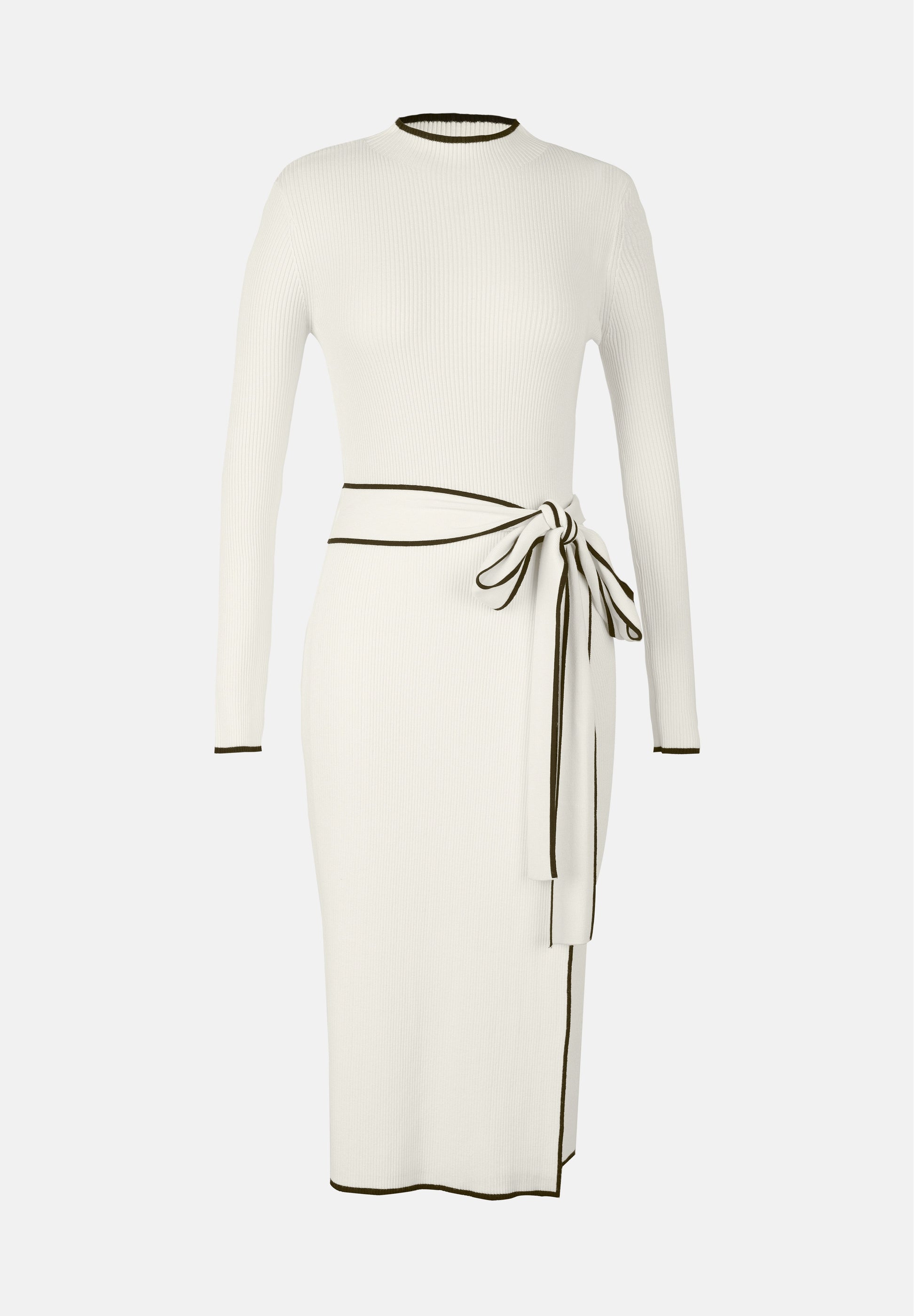 Anna Field Jumper Dress - White/black
