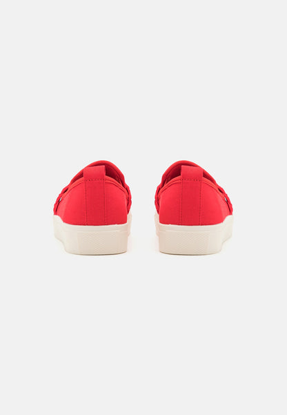 Anna Field Slip-Ons - Red