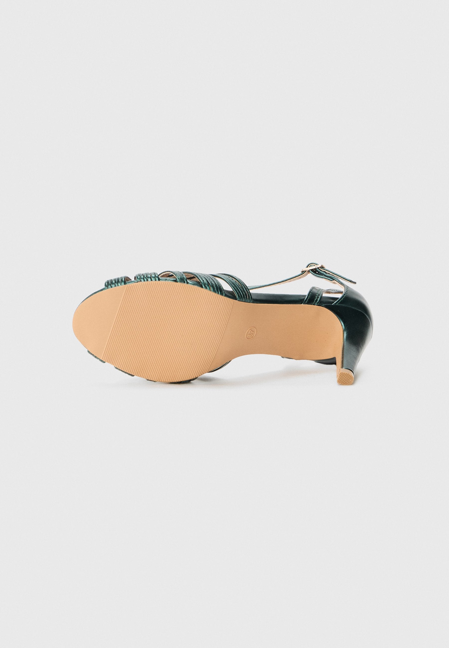 Anna Field High Heeled Sandals - Dark Green