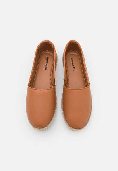 Anna Field Slip-Ons - Cognac