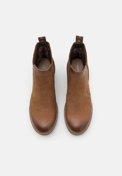 Anna Field Leather Winter Boot - Ankle Boots