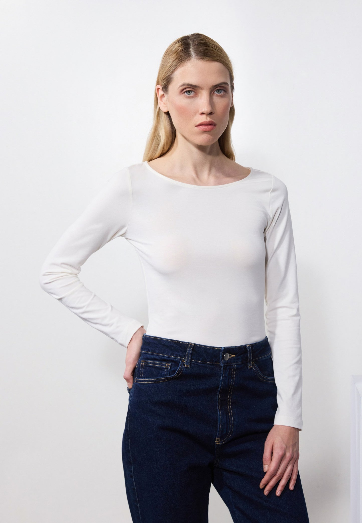 Anna Field 5 PACK - Long Sleeved Top - Dark Brown,light Brown,off-white