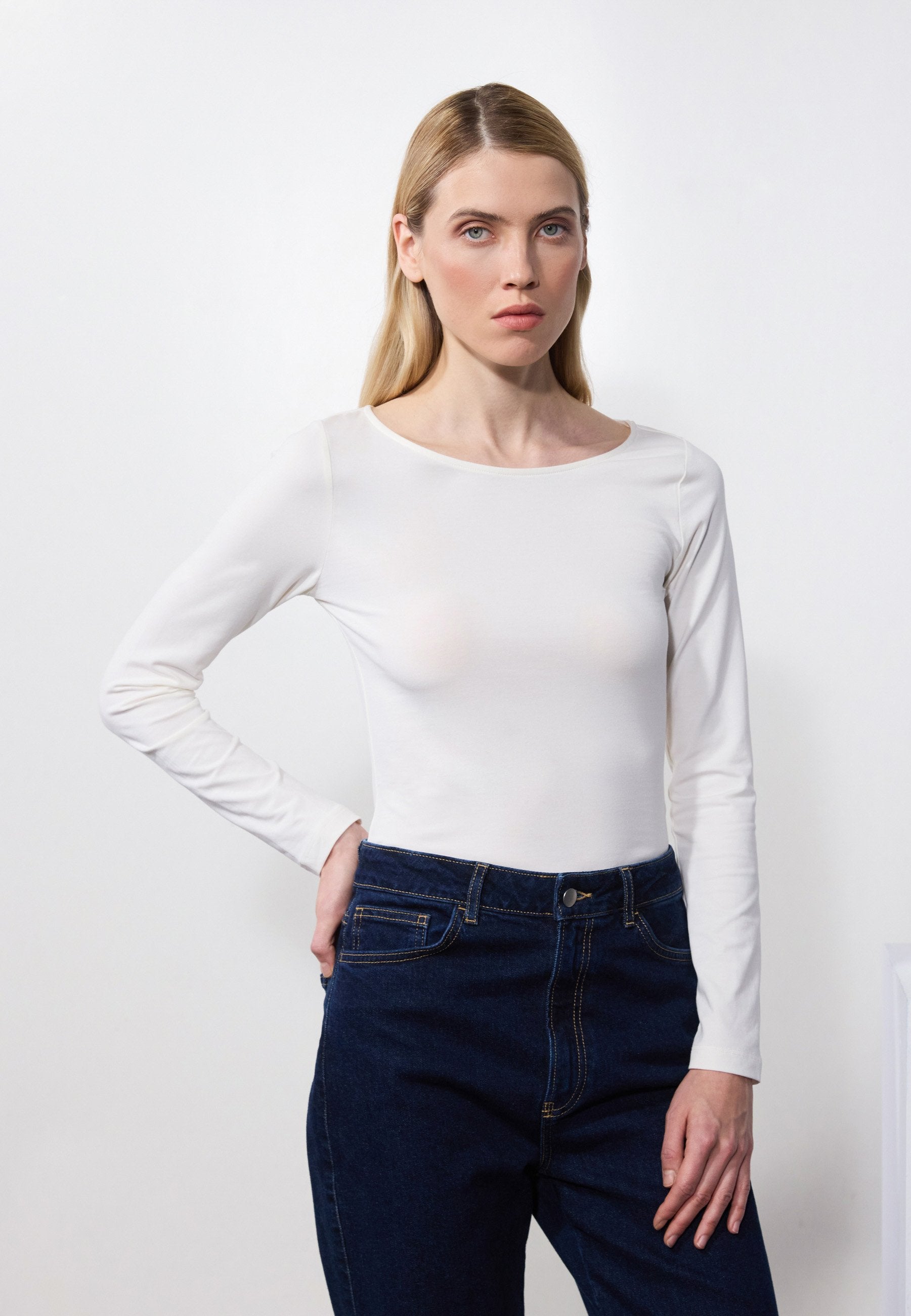 Anna Field 5 PACK - Long Sleeved Top - Dark Brown,light Brown,off-white