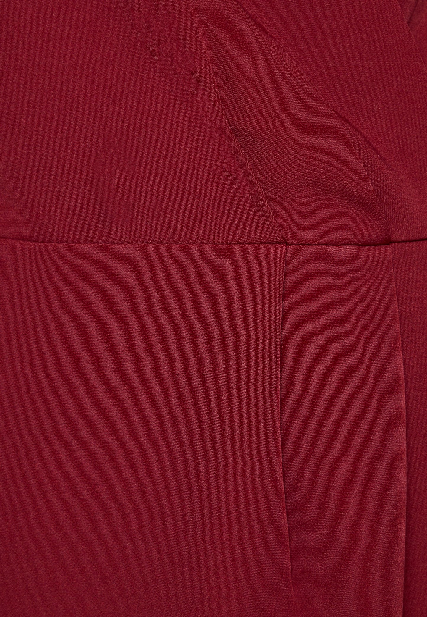  Shift Dress - Dark Red