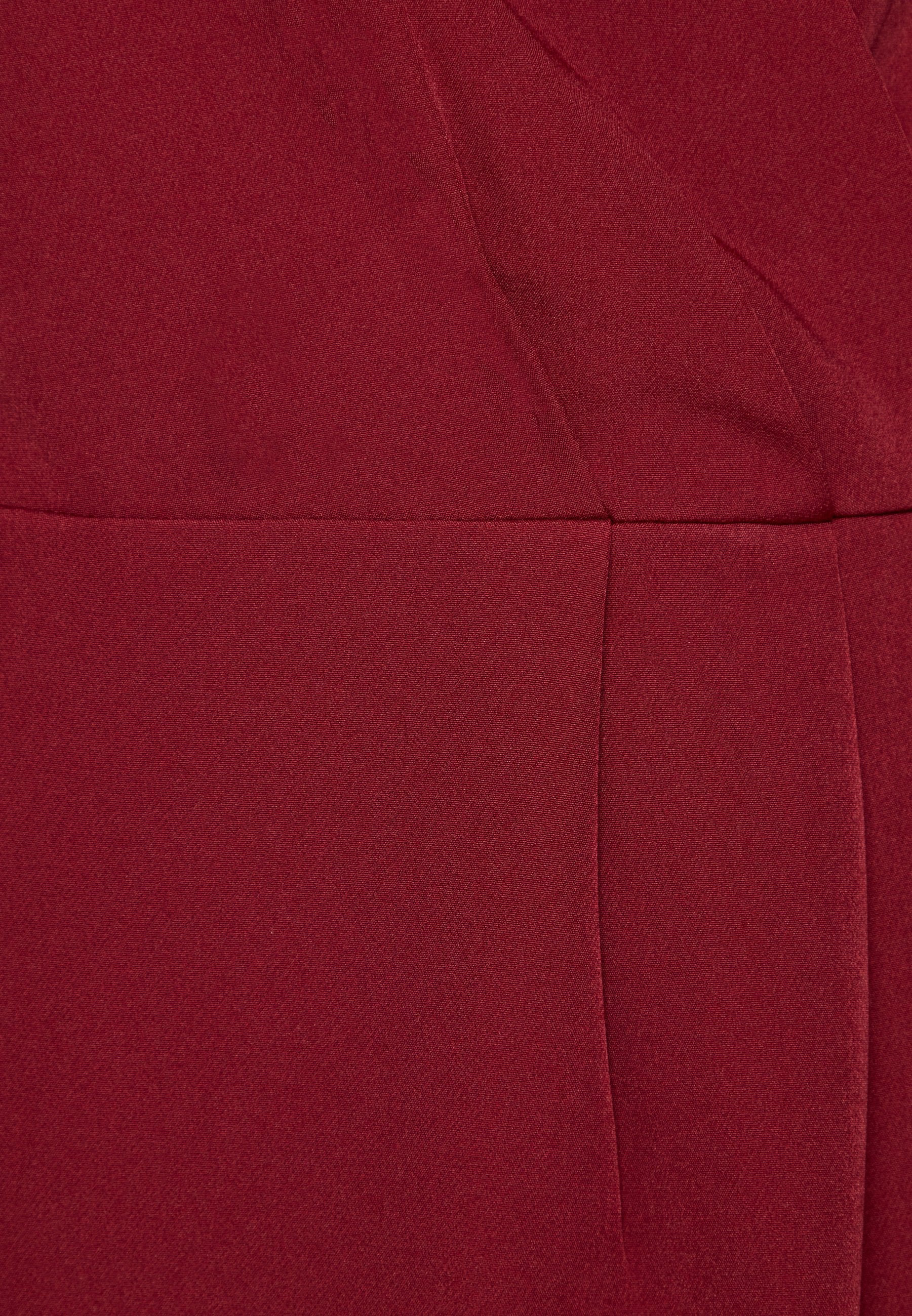  Shift Dress - Dark Red