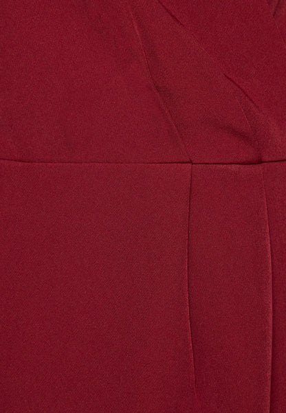  Shift Dress - Dark Red