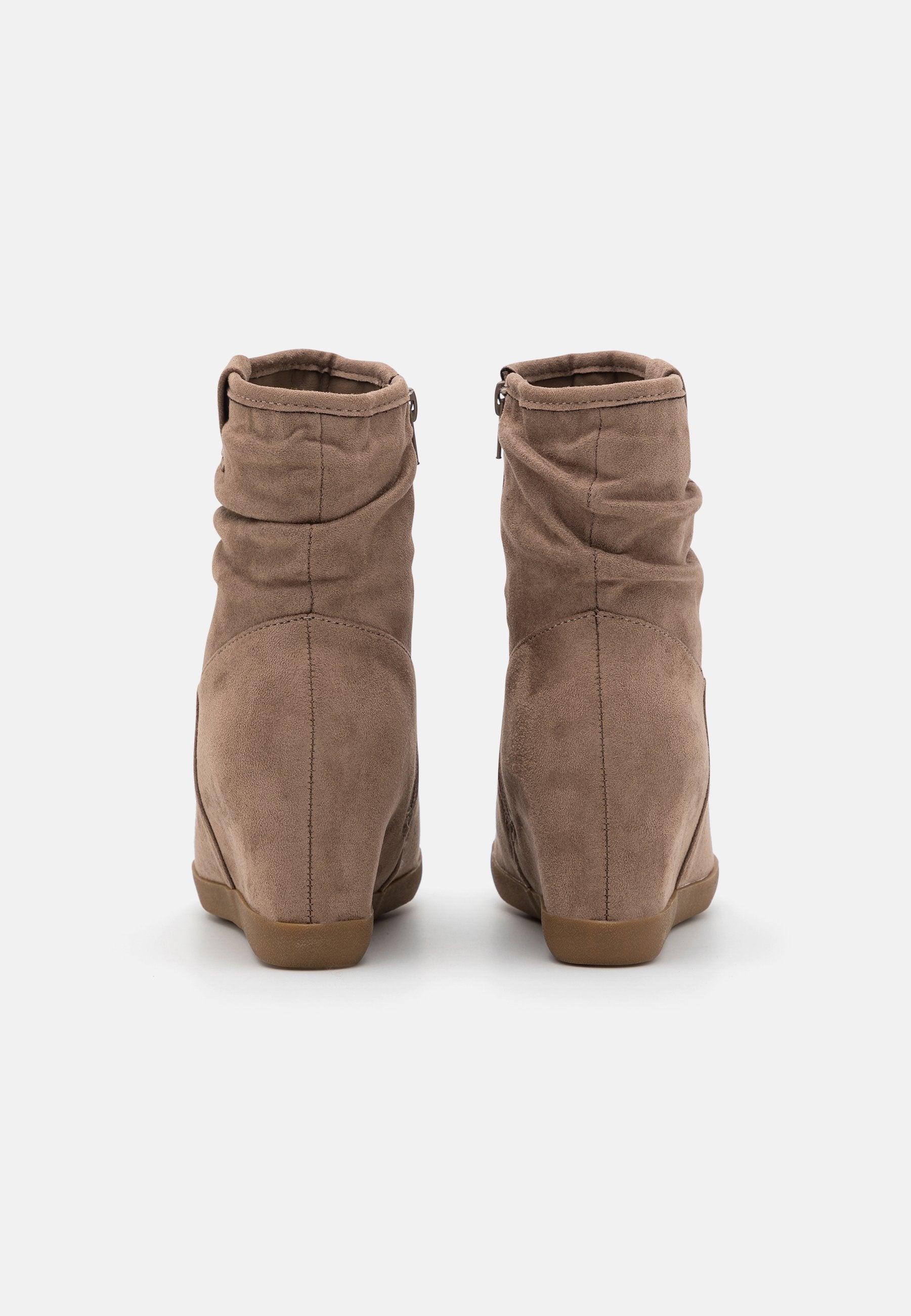 Anna Field Winter Boot - Wedge Ankle Boots - Taupe