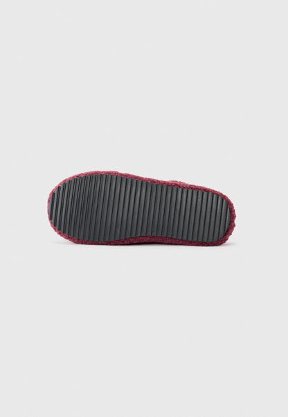 Anna Field Slippers - Burgundy