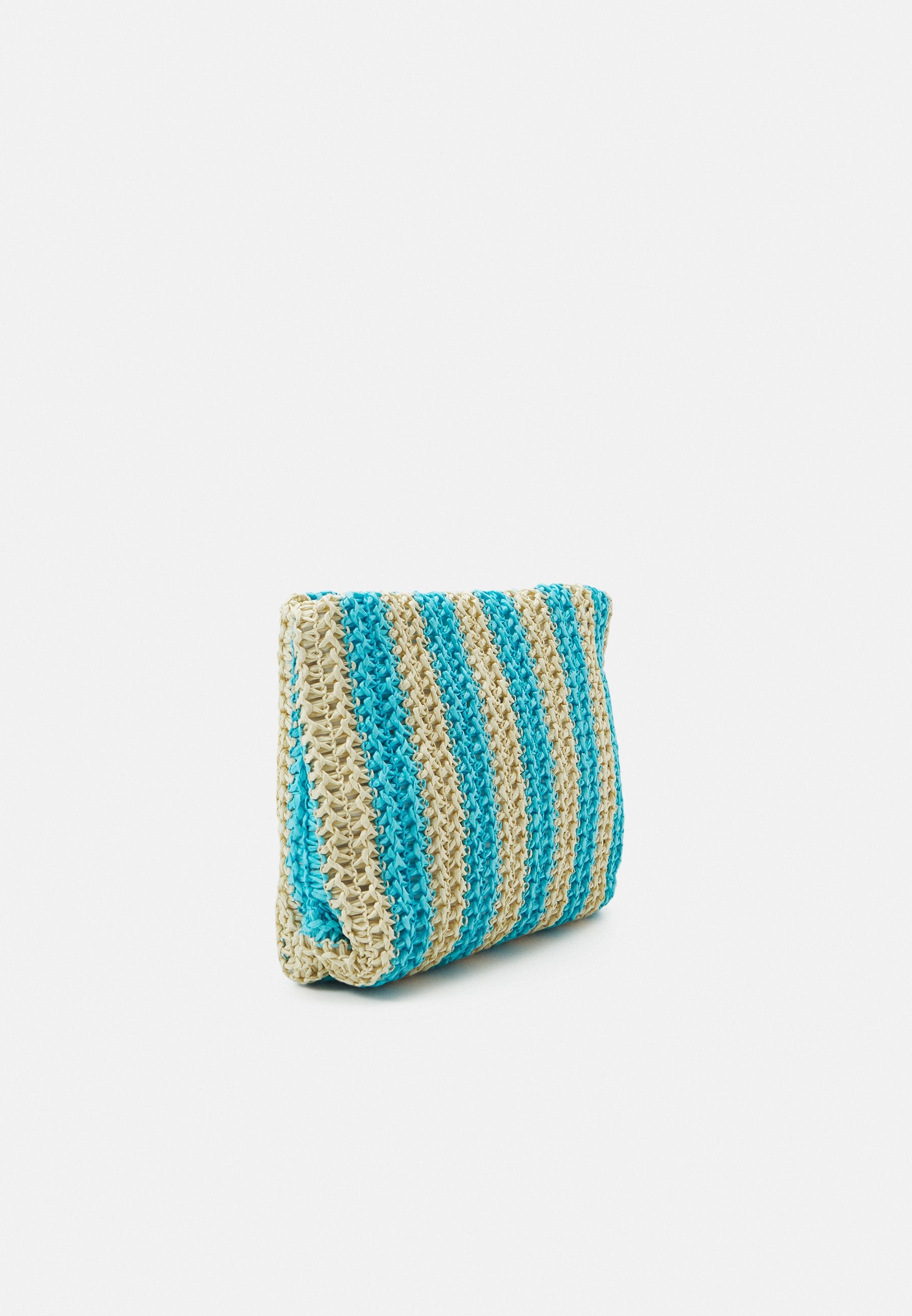 Anna Field Wash Bag - Beige/Blue