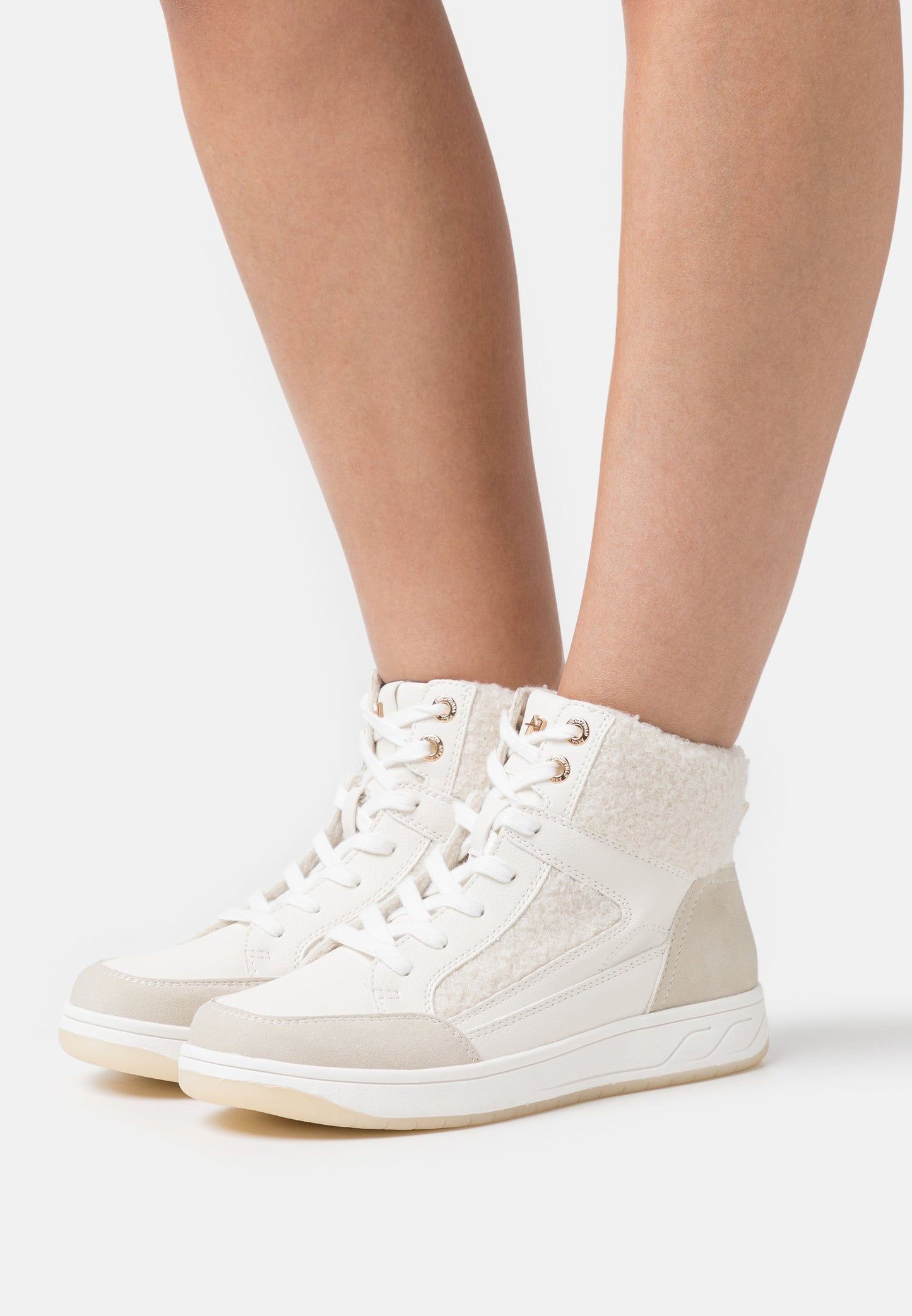  Wide Fit - High-Top Trainers