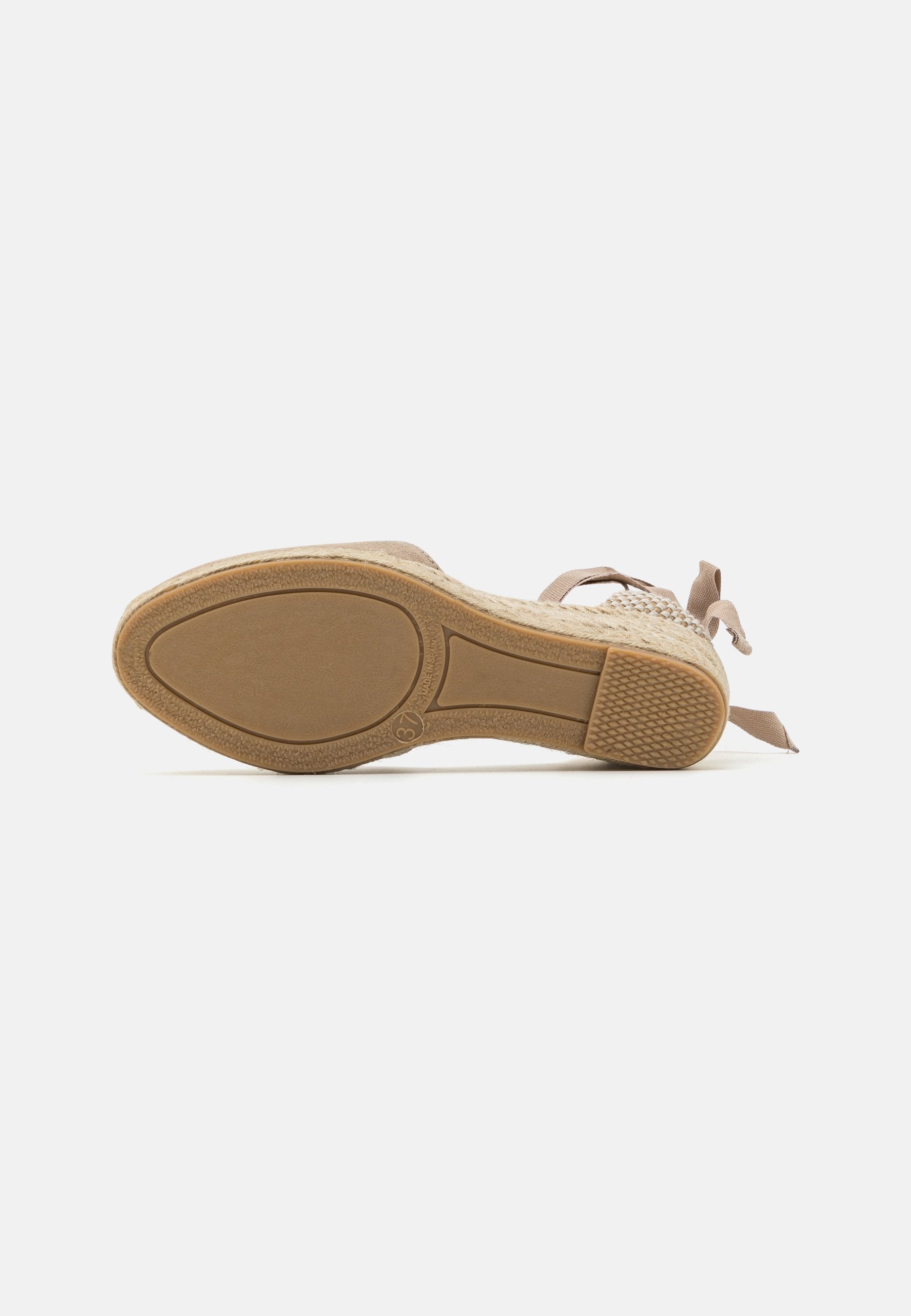 Anna Field Leather- Lace-Up Heels - Beige
