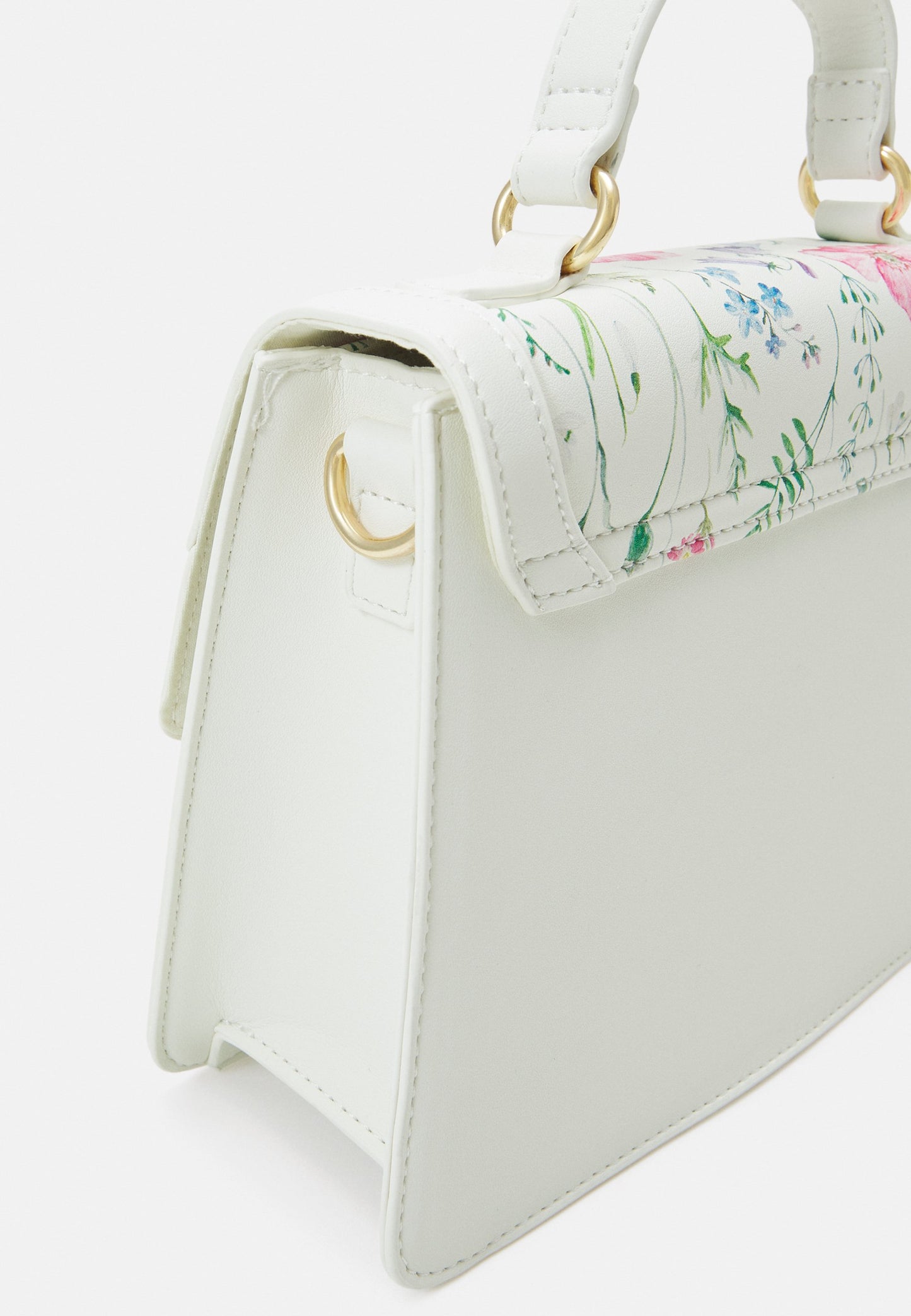 Anna Field Handbag - White/Multi-Coloured