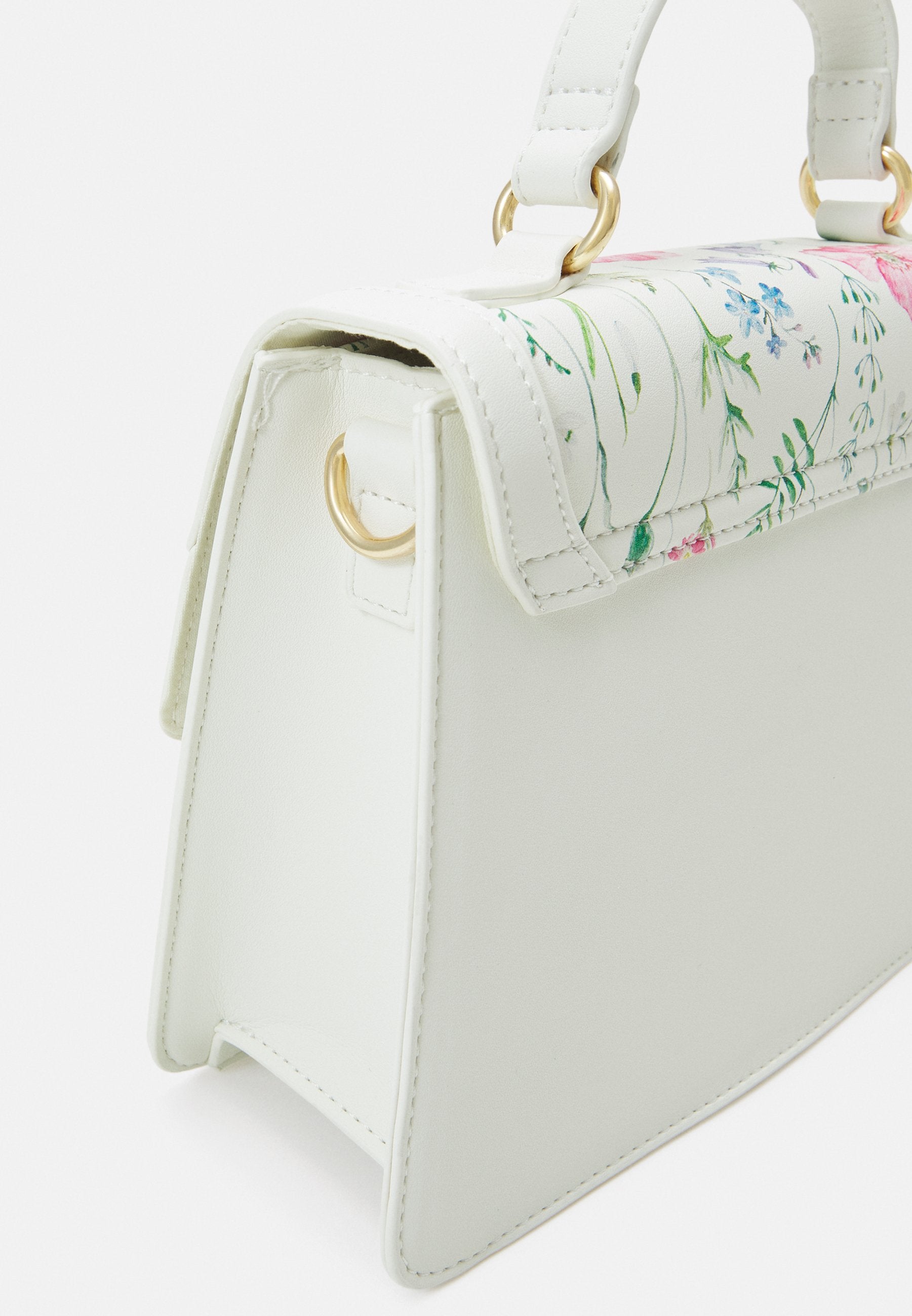 Anna Field Handbag - White/Multi-Coloured