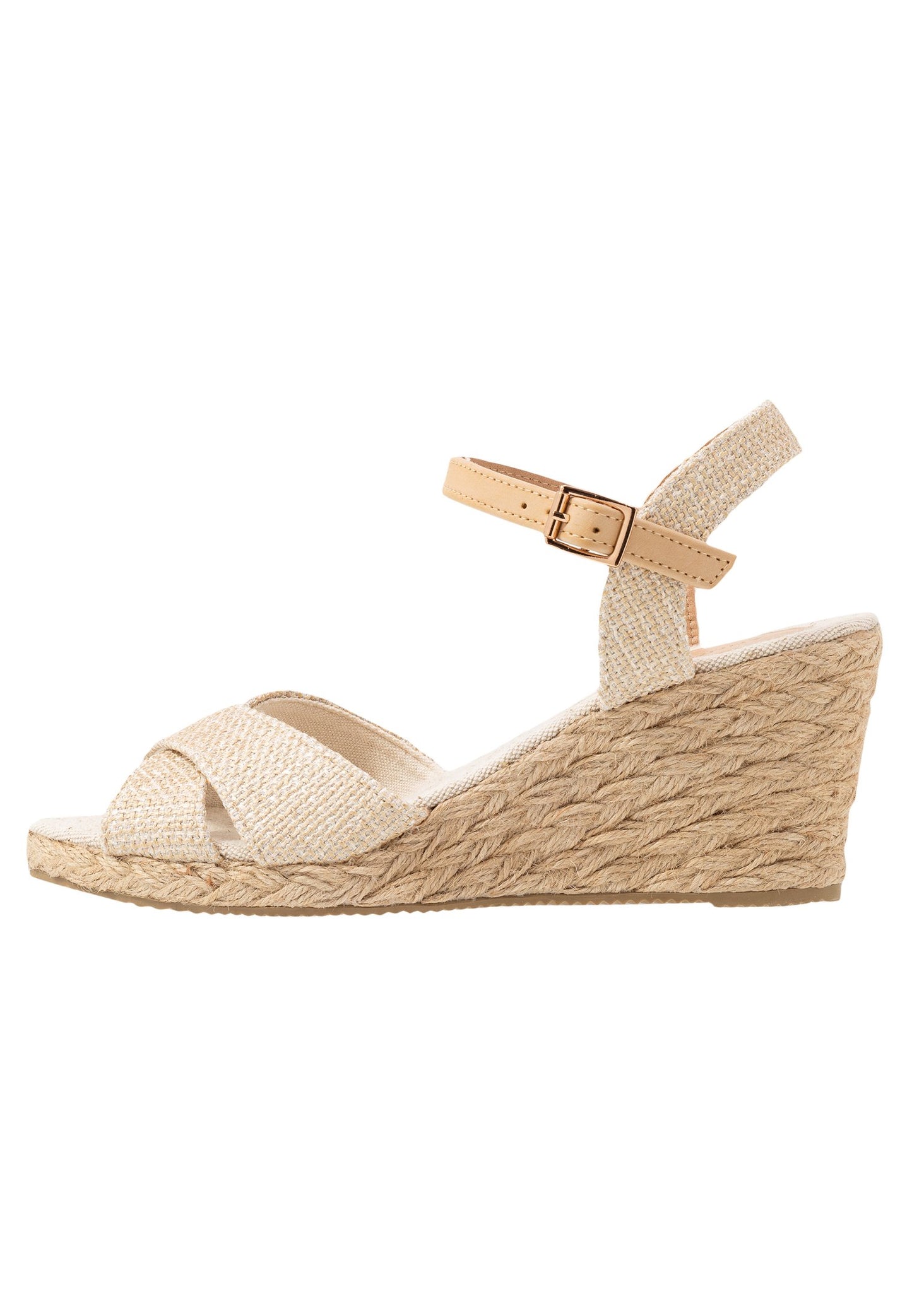 Anna Field Wedge Sandals - Beige