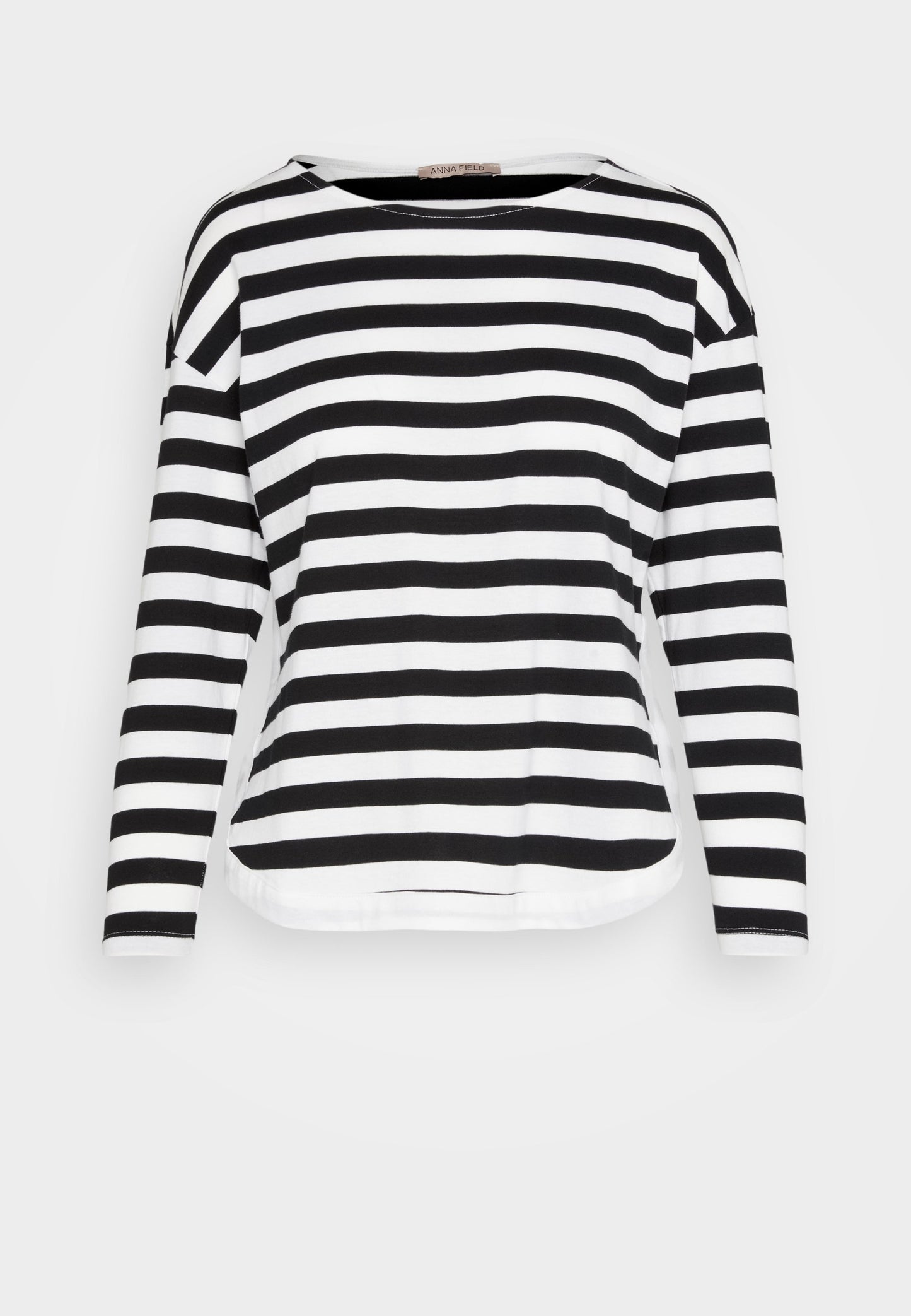 Anna Field Long Sleeved Top - White/Black