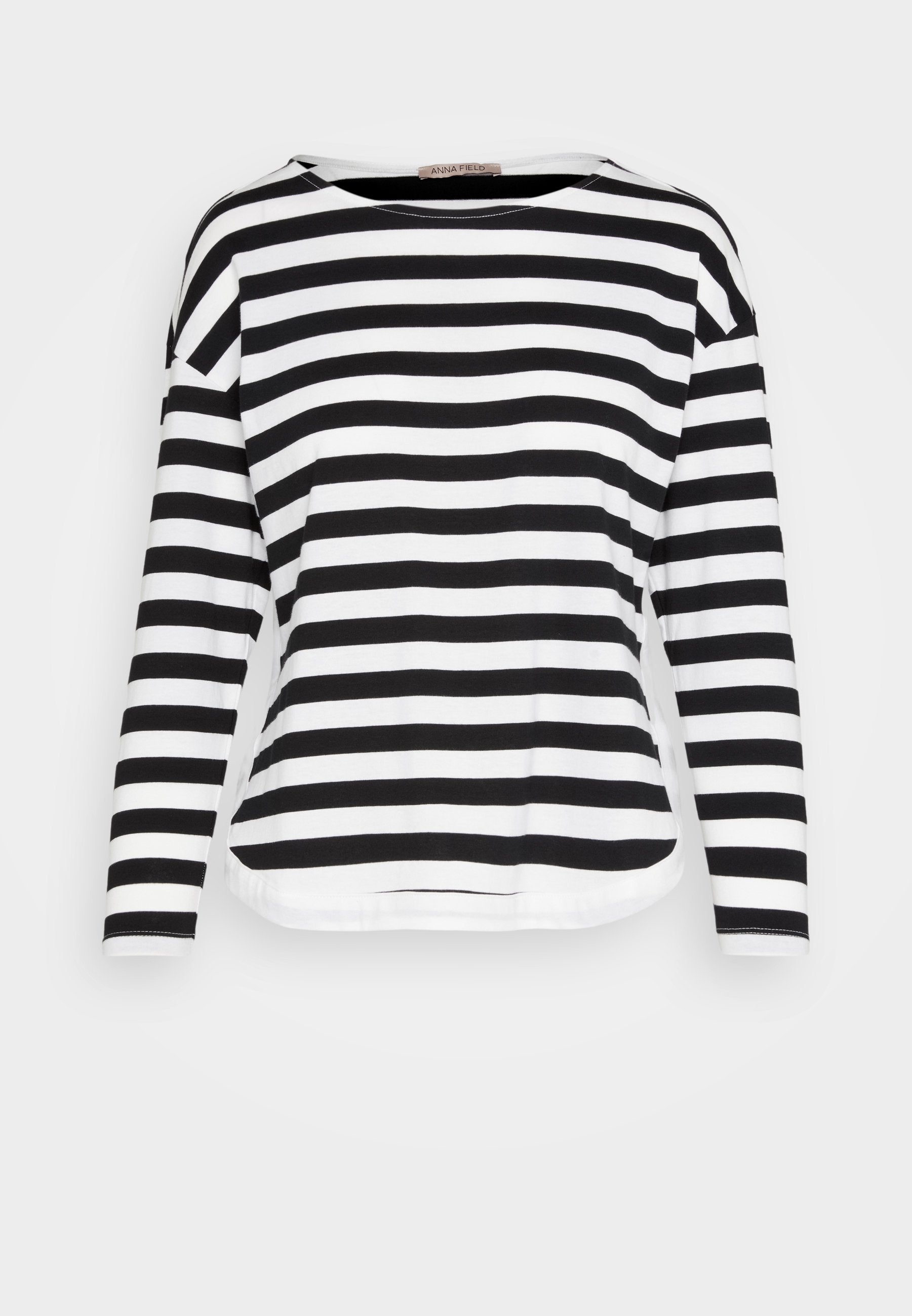 Anna Field Long Sleeved Top - White/Black