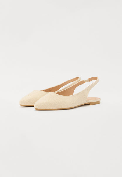 Anna Field ANAS - Slingback Ballet Pumps - Beige