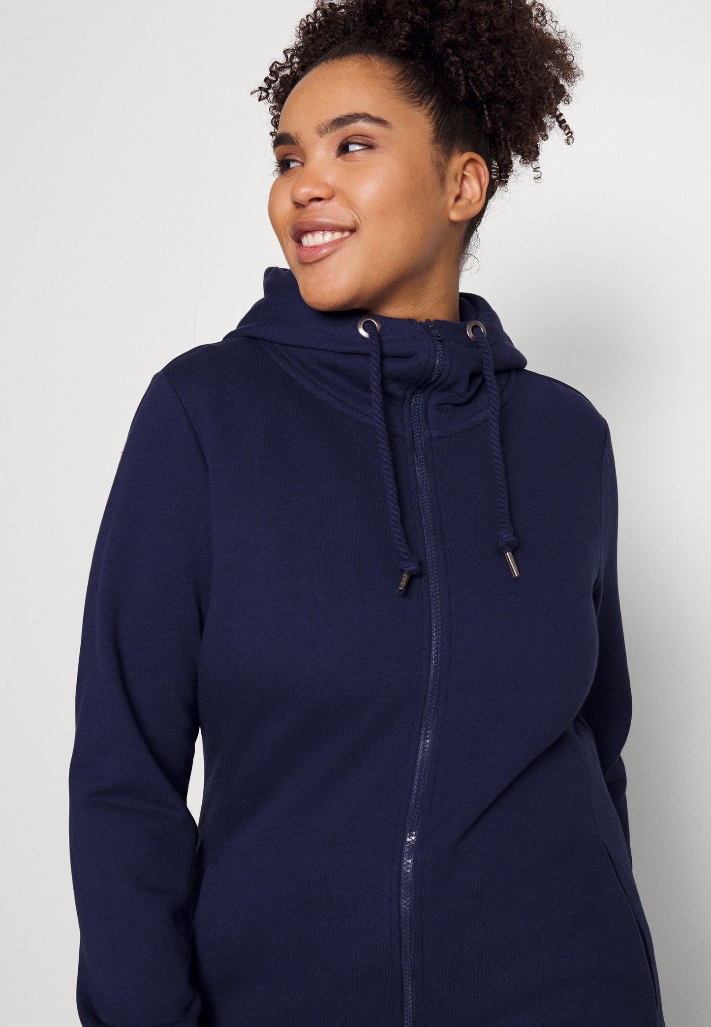  Zip-Up Sweatshirt - Dark Blue
