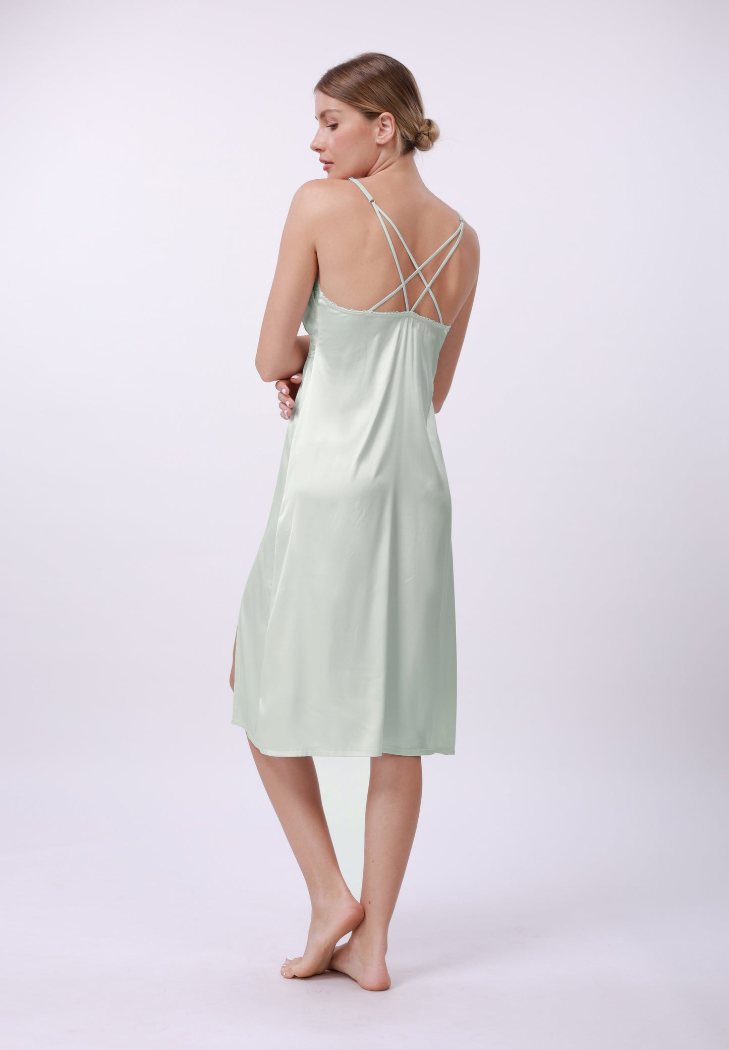 Anna Field Nightie - Sage